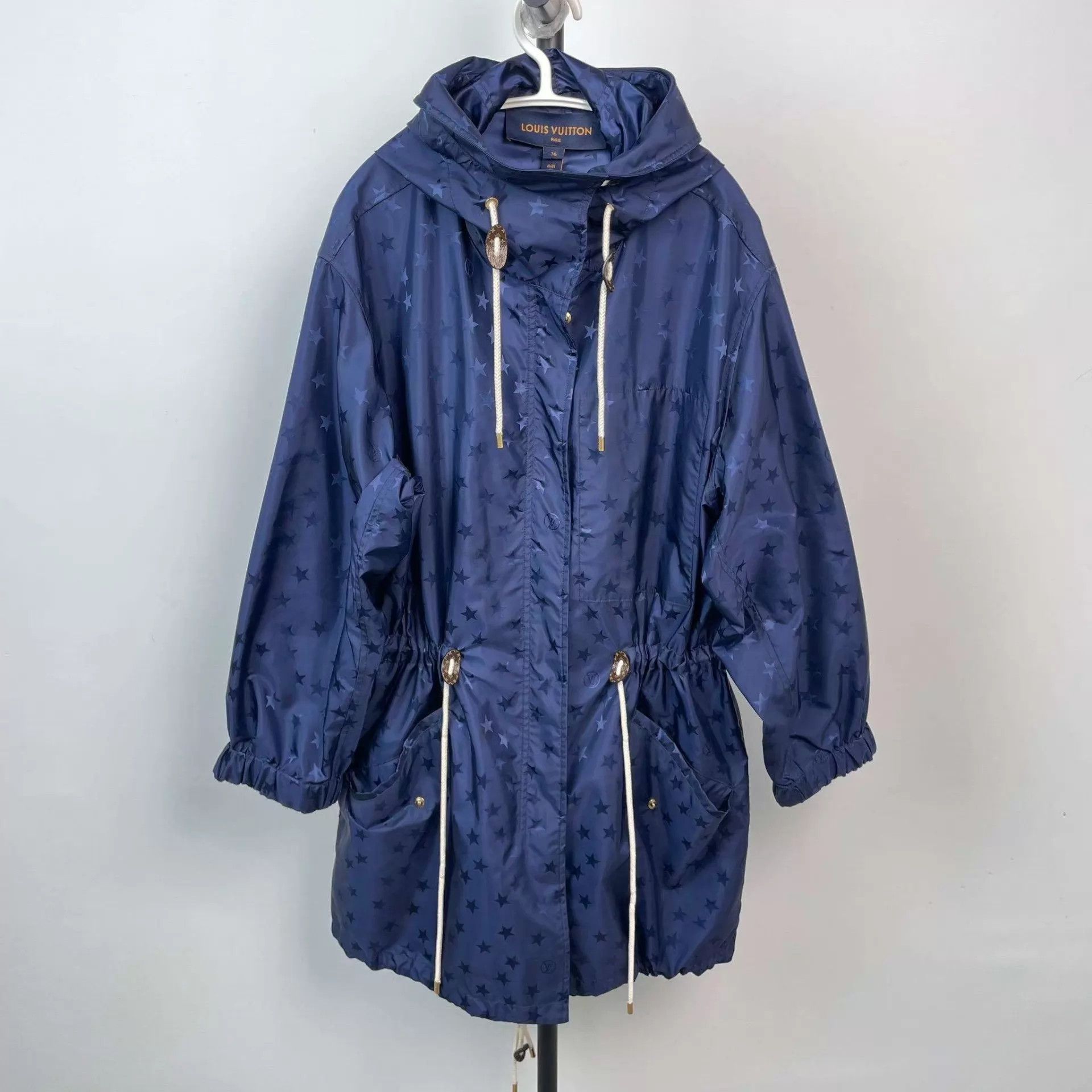 Louis Vuitton LV Polyester Jacket 36 Blue Size XS / US 0-2 / IT 36-38 - 1 Thumbnail