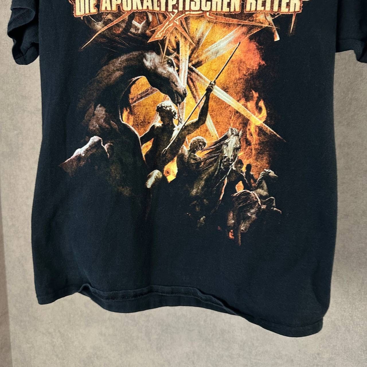 Band Tees × Vintage Vintage Die Apokalyptischen Reiter T-shirts Big Logo 00s Size US M / EU 48-50 / 2 - 3 Thumbnail
