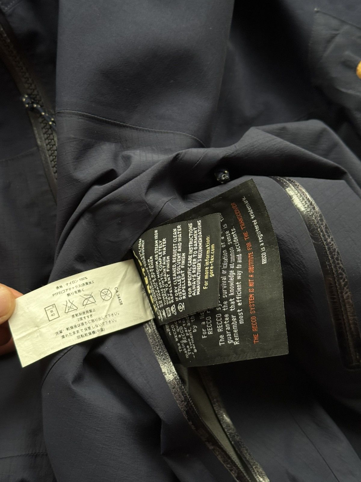 Arc'teryx × Vintage Arcteryx Stinger Górę-tex pro shell Size US L / EU 52-54 / 3 - 12 Thumbnail