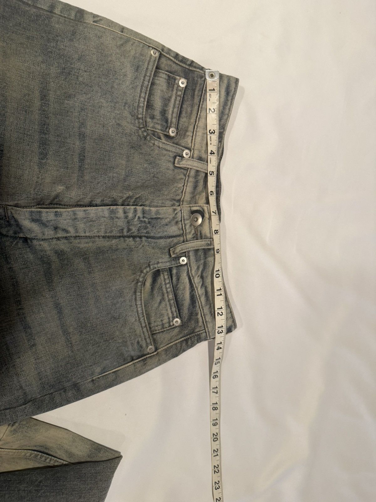 Rick Owens Rick Owens Bolans Faded Wide-Leg Jeans. 28 Size US 28 / EU 44 - 6 Thumbnail