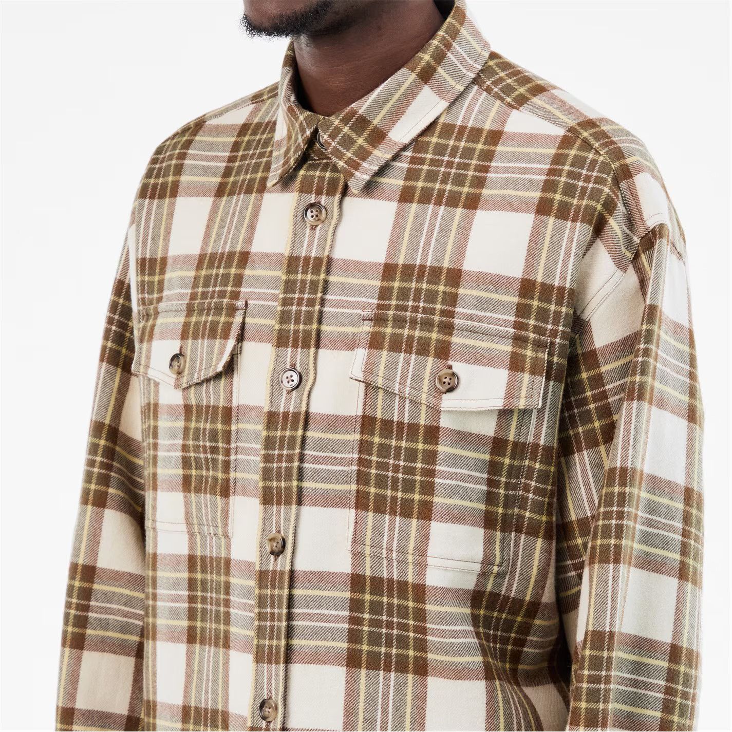 AMI o1g2r1mq0326 Check Overshirt in Multicolor Size US XL / EU 56 / 4 - 6 Thumbnail