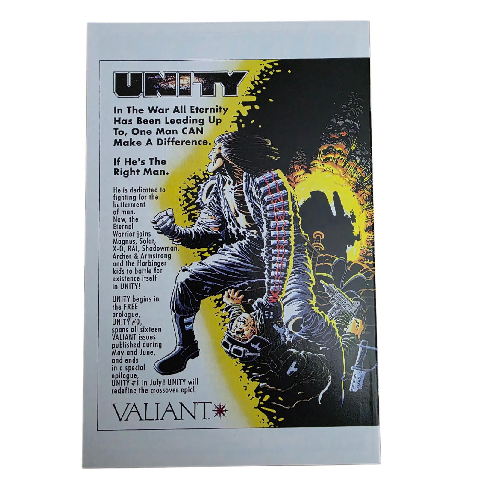 United Colors Of Benetton Valiant Unity #0 1992 Chapter 1 Erica Pierce Comic (C) Size ONE SIZE - 6 Thumbnail