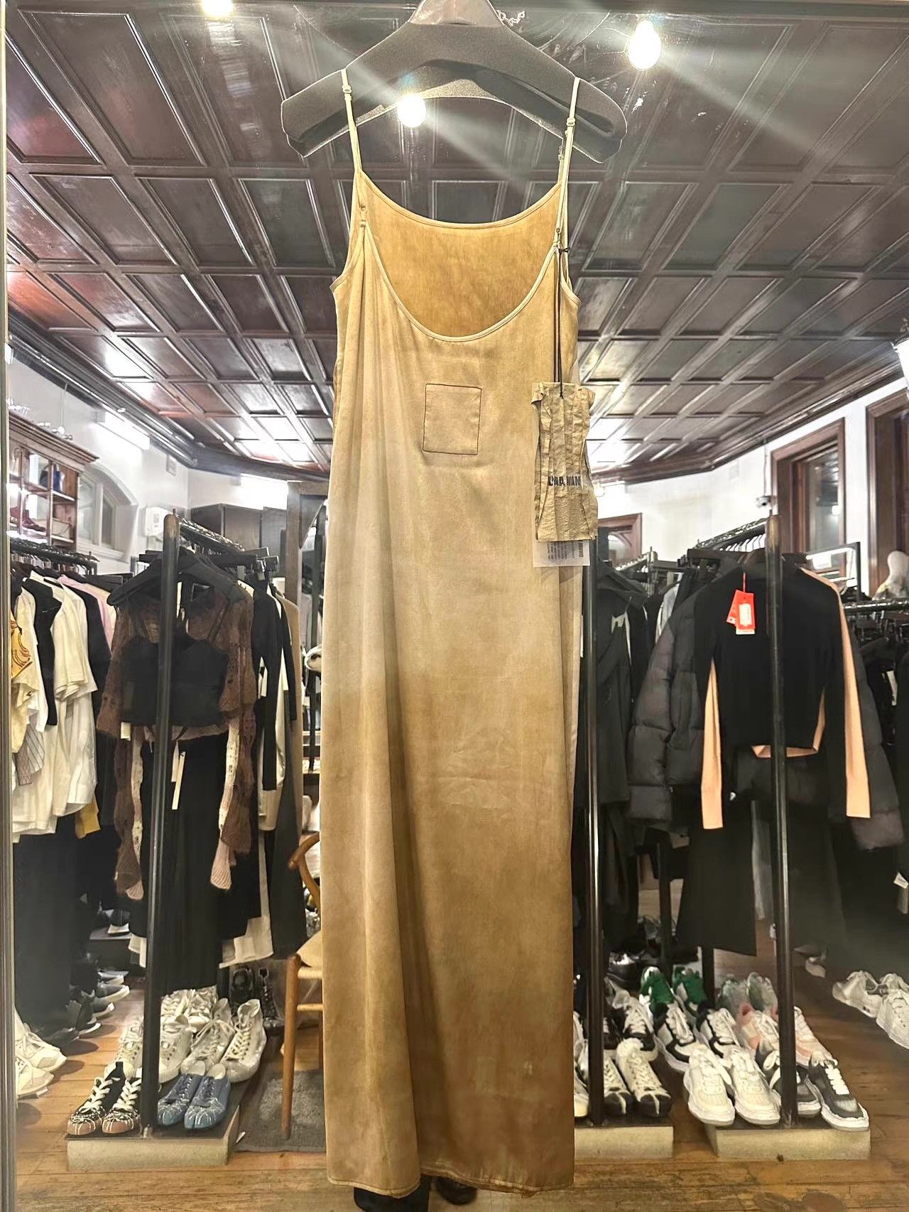Uma Wang UMA WANG 24FW Women's Nude Anaya Ombré Silk Slip Dress Ｑ25 Size S / US 4 / IT 40 - 2 Thumbnail