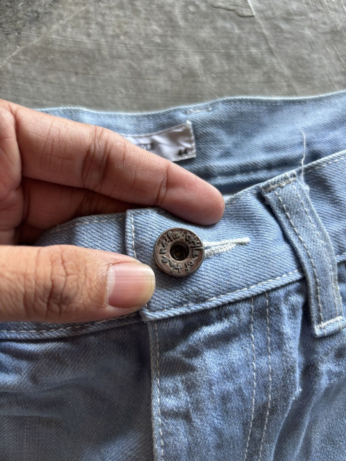 Tornado Mart OF THE NEIGE STYLE flare japanese denim whiskered washed Size US 32 / EU 48 - 3 Thumbnail