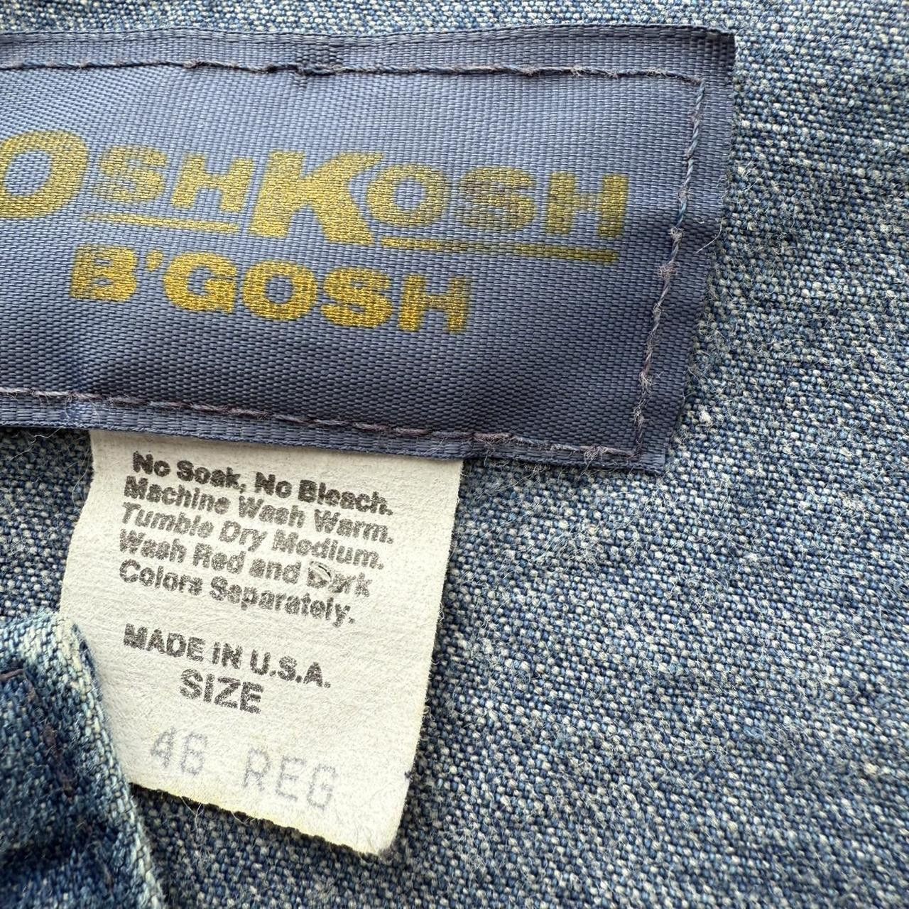 Oshkosh OshKosh B'gosh Men's Denim Jacket Size US XL / EU 56 / 4 - 6 Thumbnail