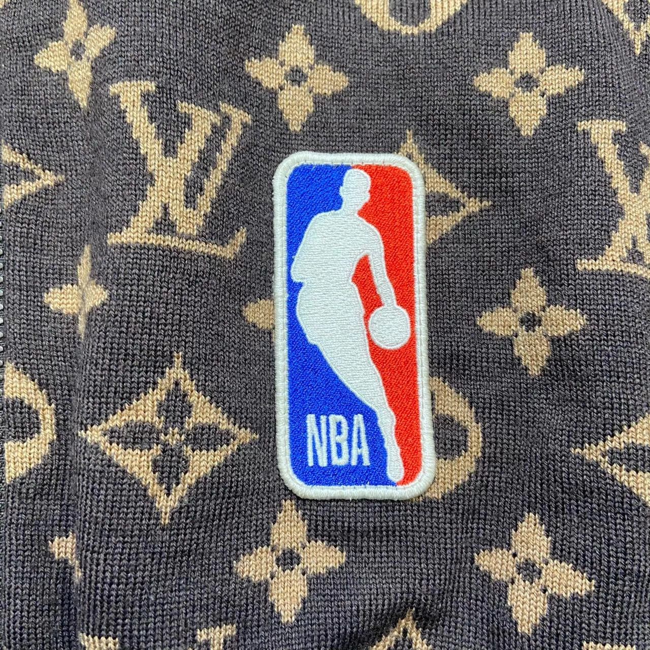 Louis Vuitton Louis Vuitton × NBA Brown Monogram Knit Jacket XL Size US XL / EU 56 / 4 - 7 Thumbnail