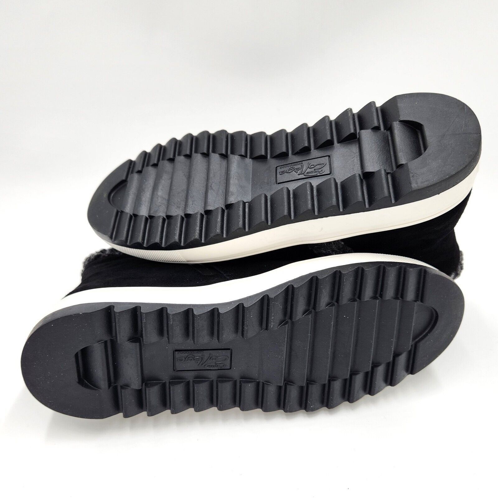 The Unbranded Brand Aqua Women Black Suede Waterproof Pull-On Sneakers Size 7.5 Size US 7.5 / IT 37.5 - 7 Thumbnail