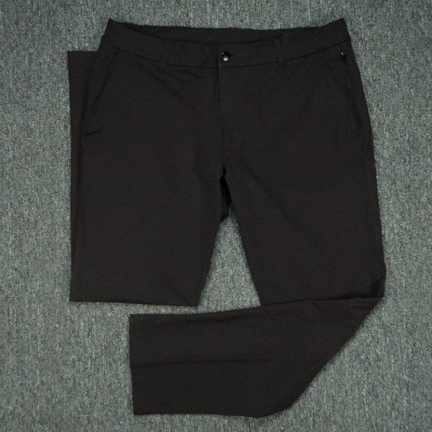 Lululemon Lululemon Pants Mens 36x33 Black Commission Relaxed Stretch Trouser with Pockets Quick-Access Zip Pocket Casual Workwear Chino Straight Leg Size US 36 / EU 52 - 2 Thumbnail