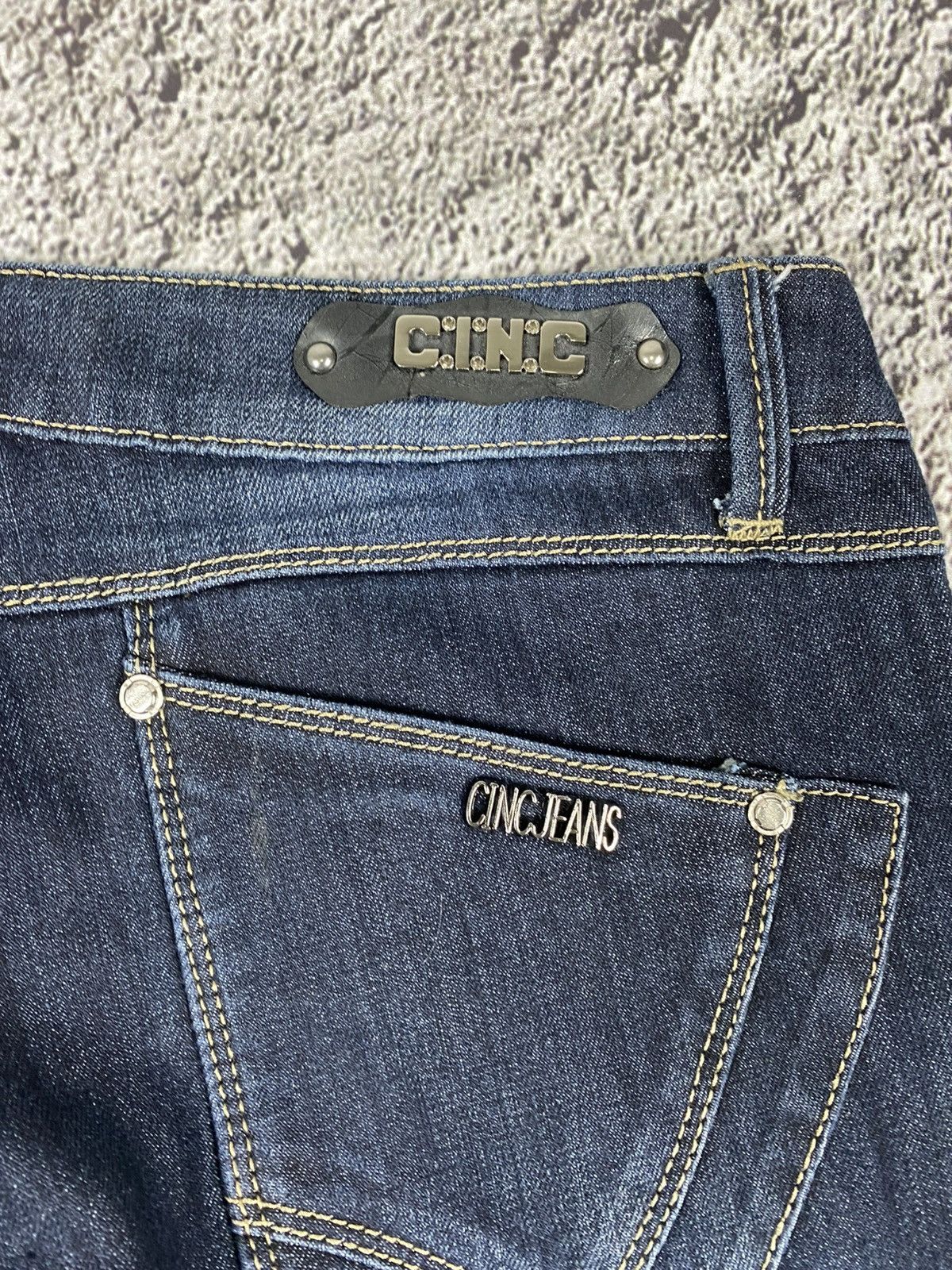 Vintage Vintage Y2K 00s style low rise faded jeans streetwear Size 34" / US 12 / IT 48 - 5 Thumbnail