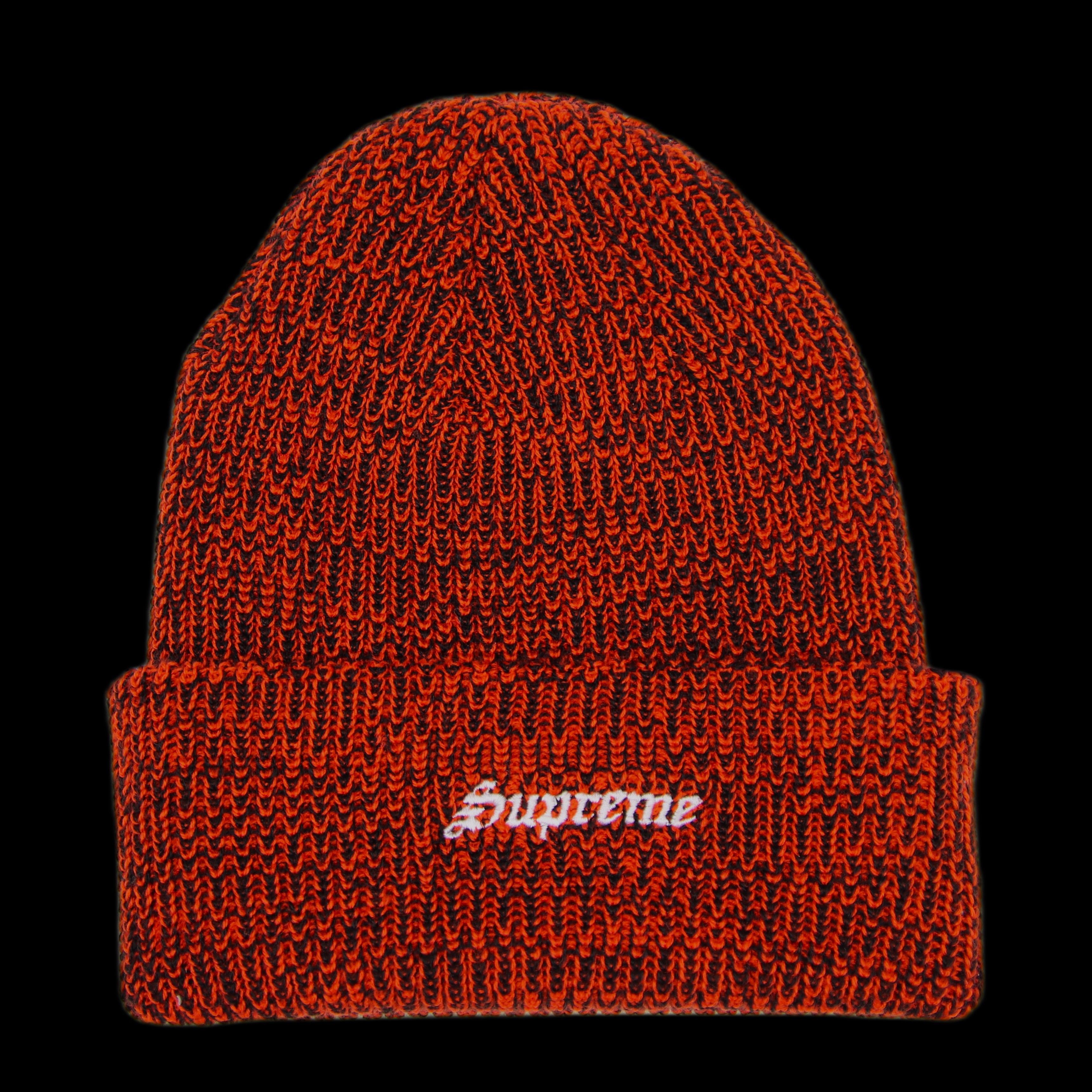 Supreme Supreme Twisted Loose Gauge Beanie Neon Orange (Red) Size ONE SIZE - 1 Thumbnail