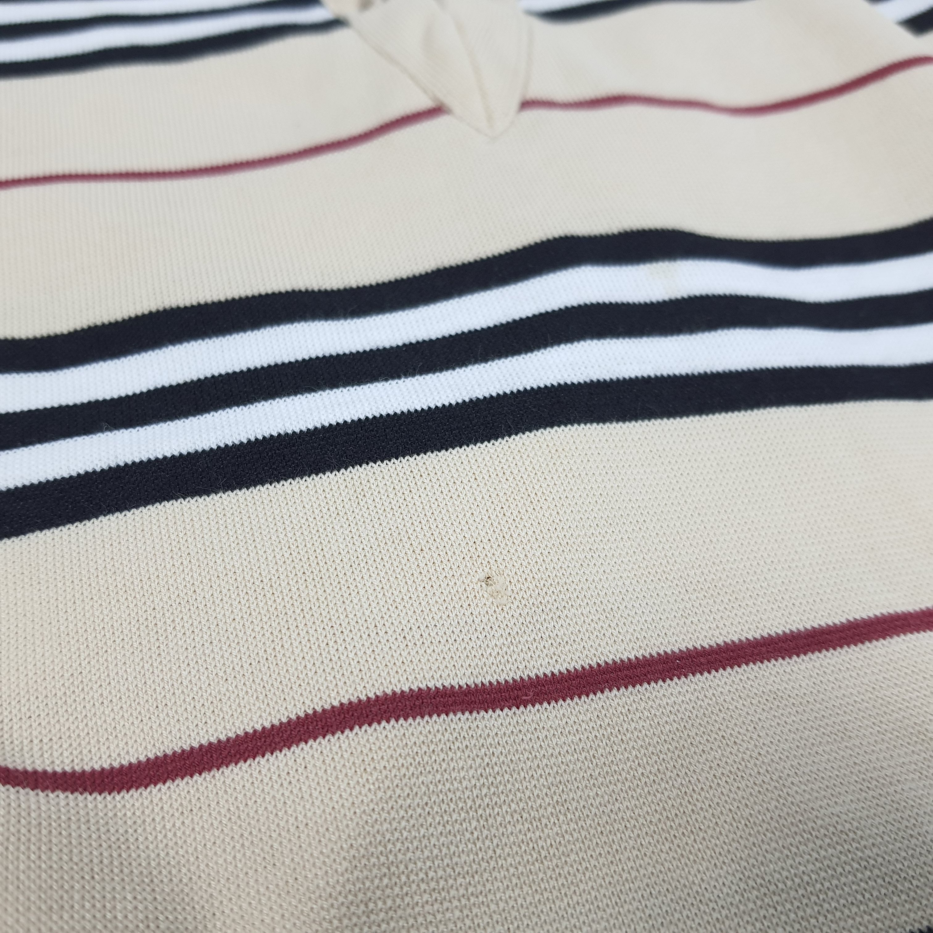 Burberry × Vintage Vintage Burberry London Striped Tshirt Size M / US 6-8 / IT 42-44 - 9 Thumbnail