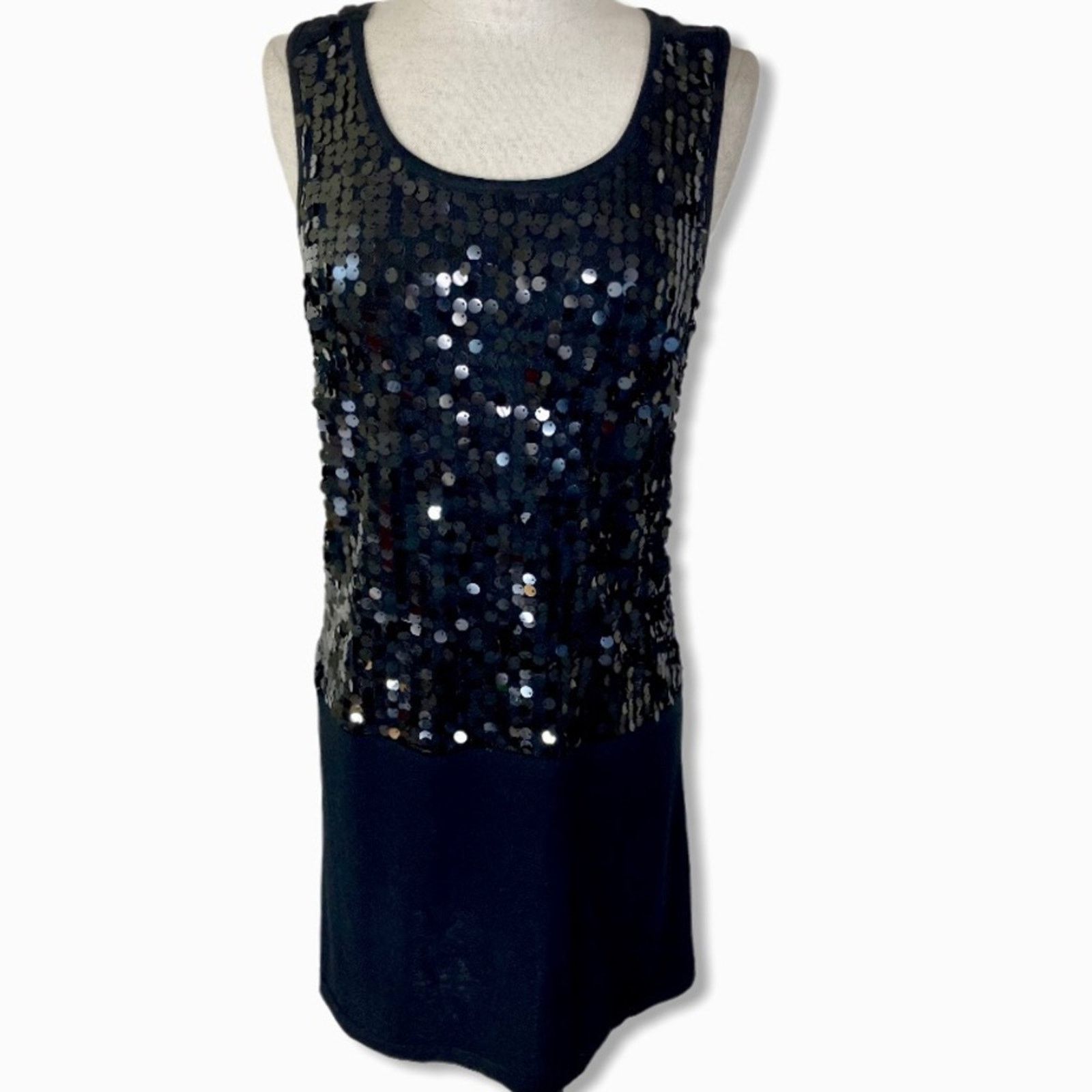 Other Black sequin mini dress Romeo & Juliet medium cocktail dress Size M / US 6-8 / IT 42-44 - 1 Thumbnail