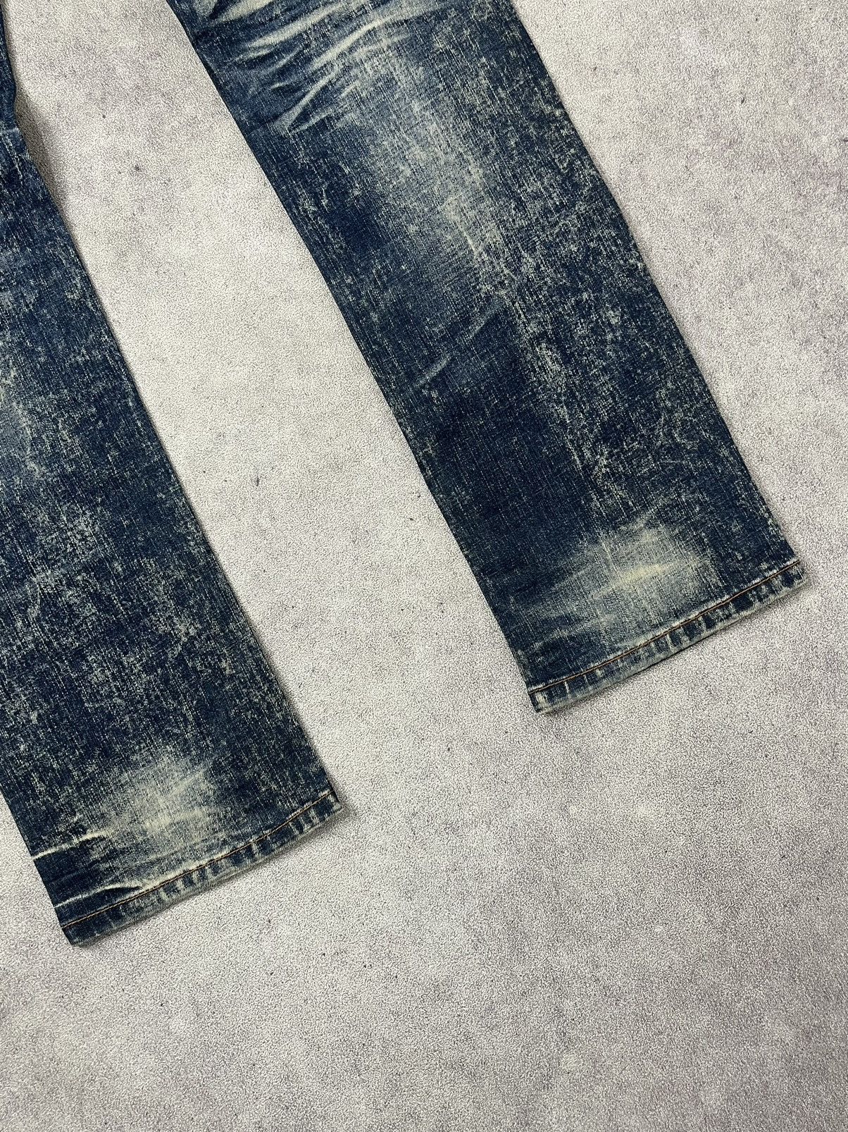 Hysteric Glamour JAMBANGEE straight fit faded acid jeans Size US 33 - 13 Thumbnail
