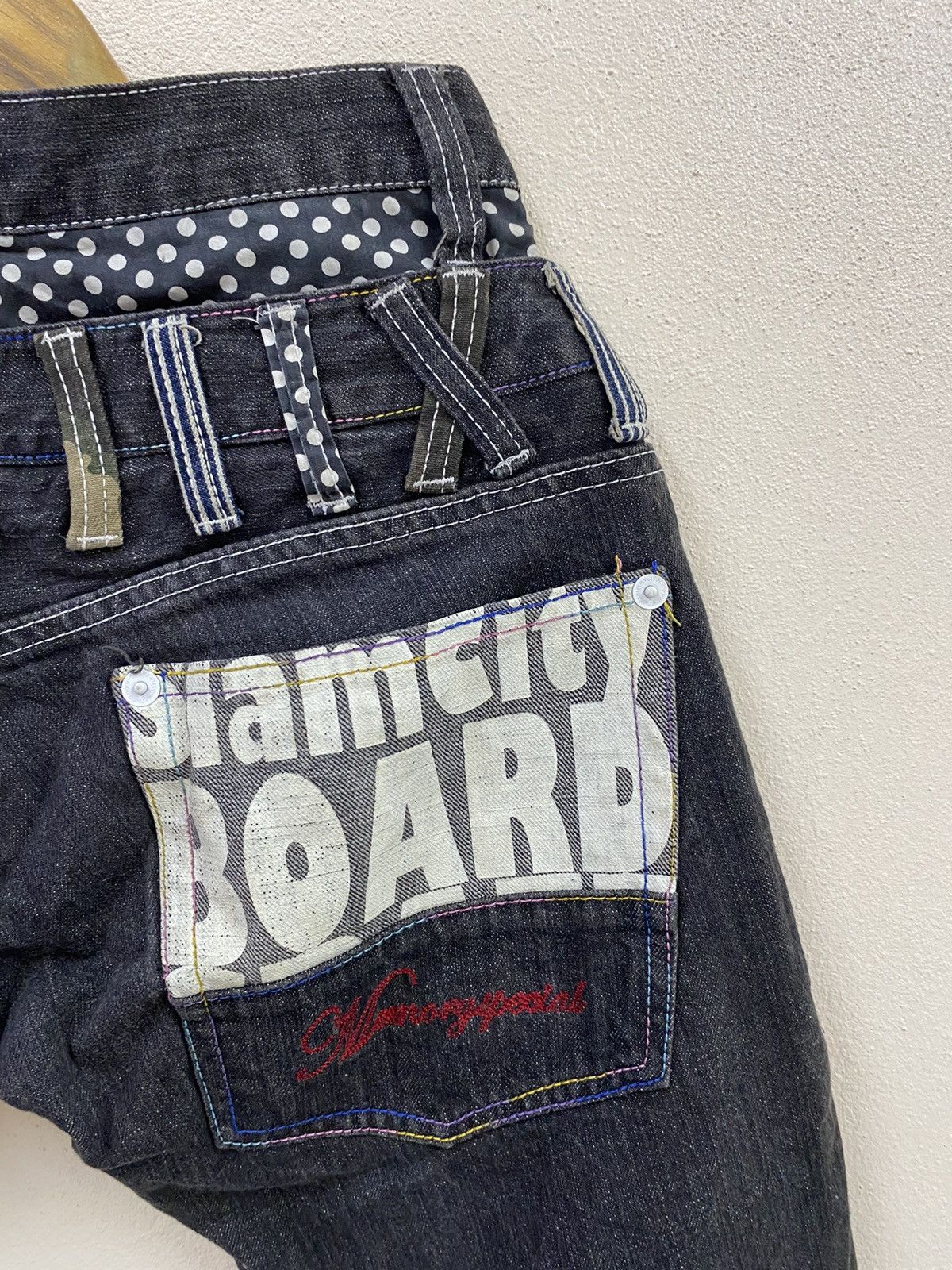 Japanese Brand Vtg Double Waist Denim - Memory Special Size US 30 / EU 46 - 10 Thumbnail