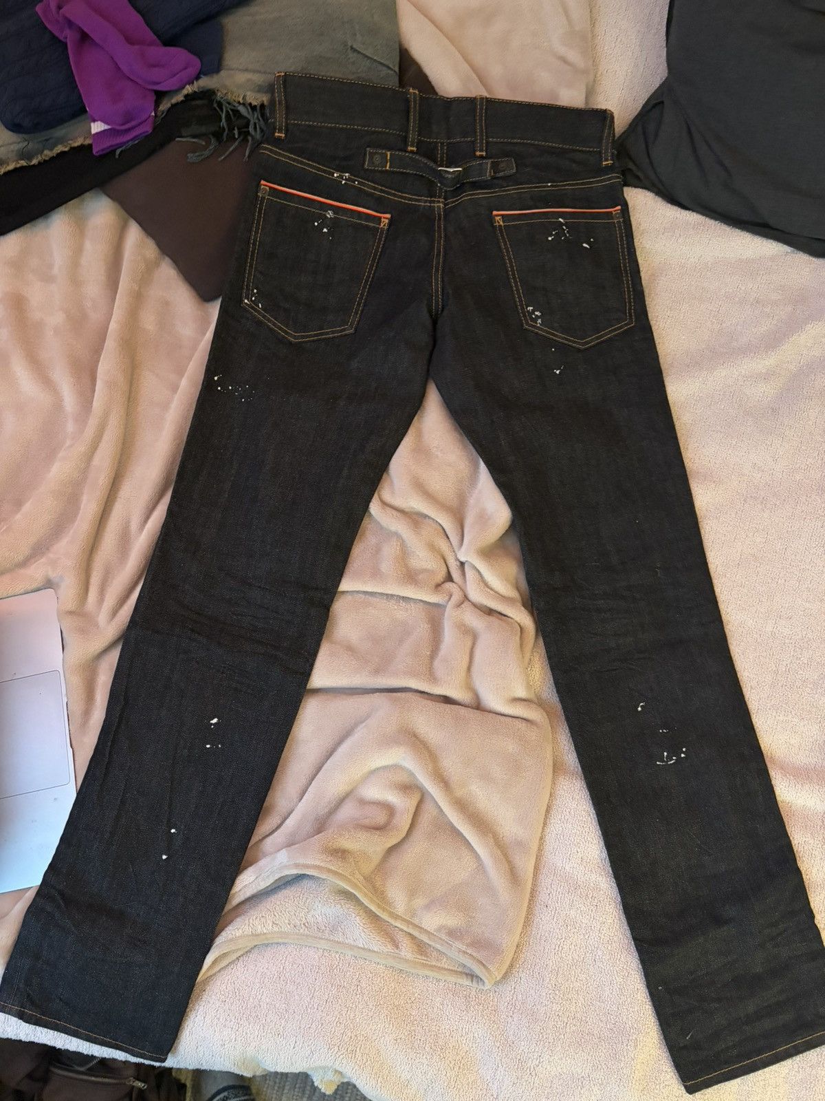 Dsquared2 Paint splattered strait denim Size US 31 - 3 Thumbnail