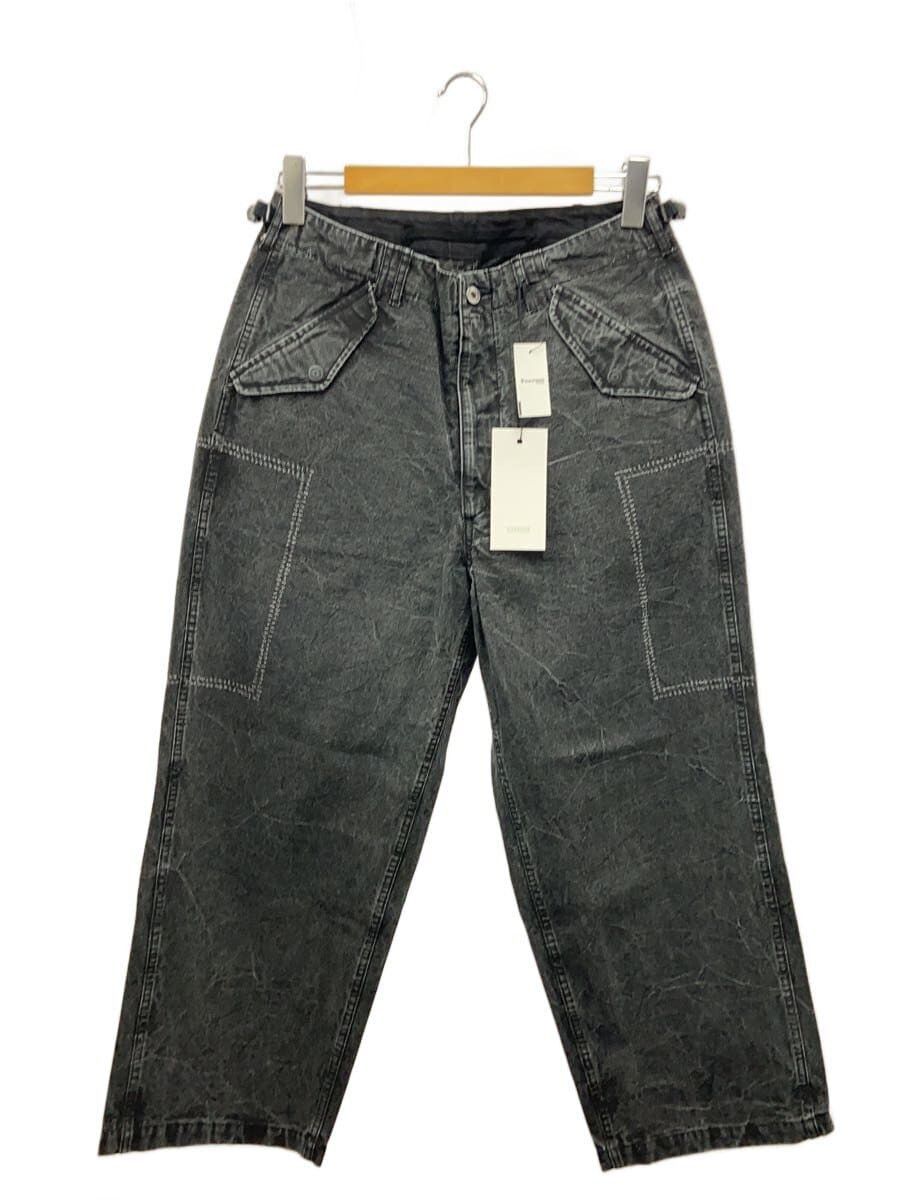 A.P.C. Black Cotton M-51 Custom Pants Size US 30 / EU 46 - 1 Thumbnail