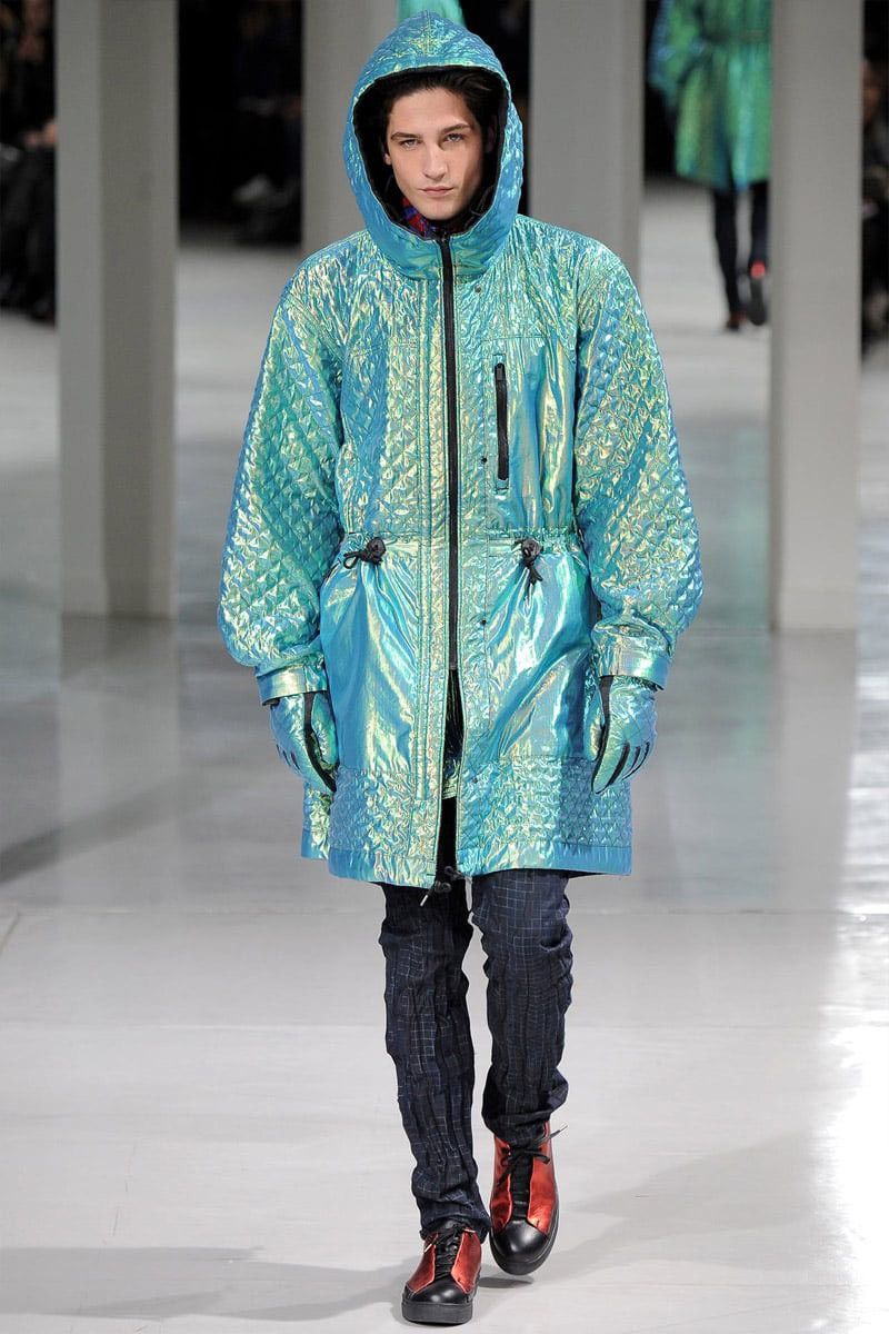 Issey Miyake Issey Miyake Fall 2014 Runway Wrinkled Erased Checkers Jeans Size US 34 / EU 50 - 1 Thumbnail