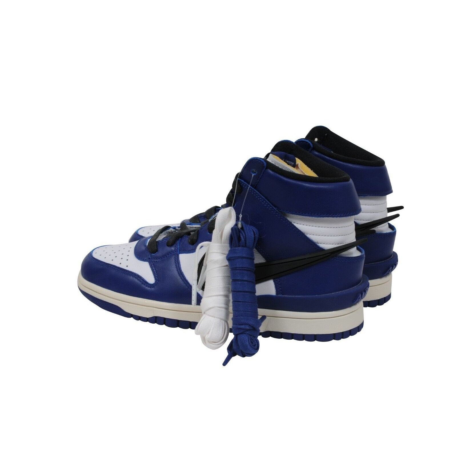 Ambush Design × Nike Ambush Dunk High Top Sneakers Royal Blue Size US 6.5 / EU 39-40 - 5 Thumbnail