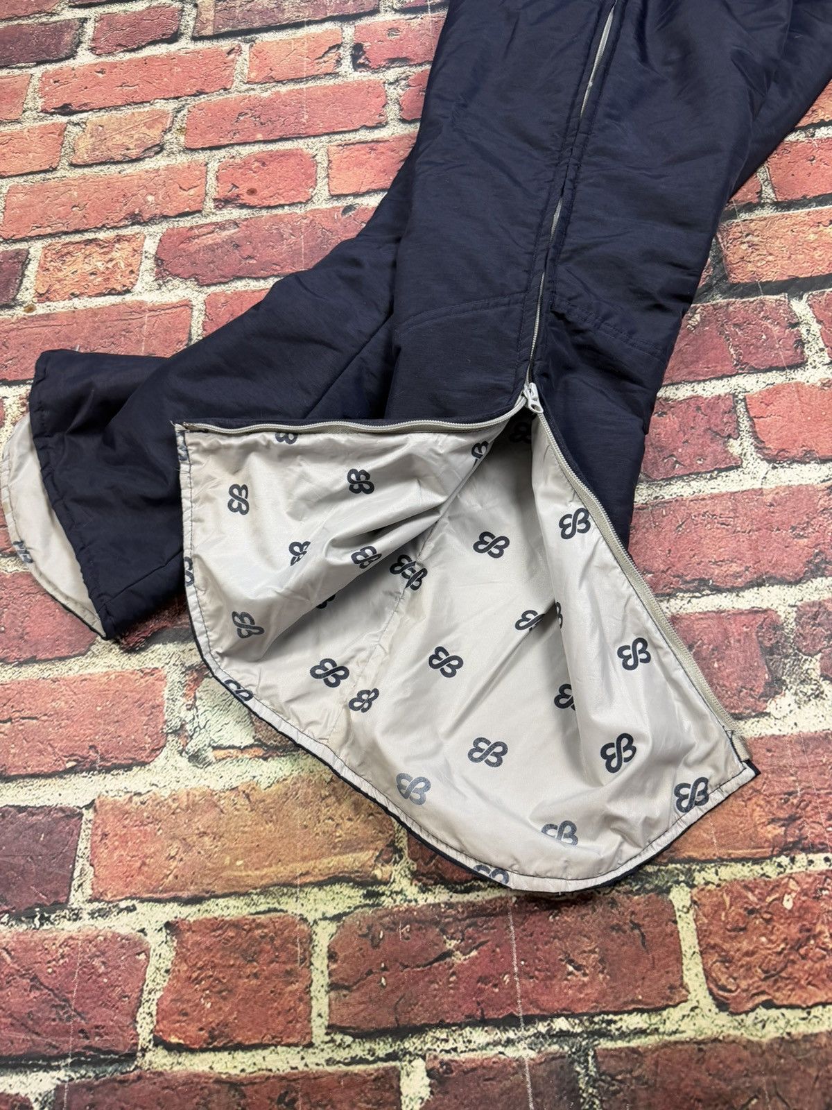 Eddie Bauer Vintage Goose Down Eddie Bauer Ski Pants Flared Snow 80s Size US 37 - 9 Thumbnail