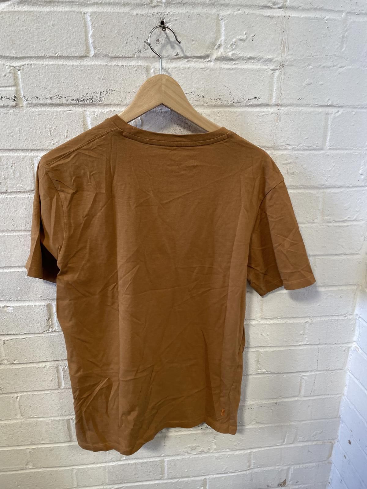 Timberland Timberland Men's Brown Logo T-Shirt Medium Size US M / EU 48-50 / 2 - 3 Thumbnail