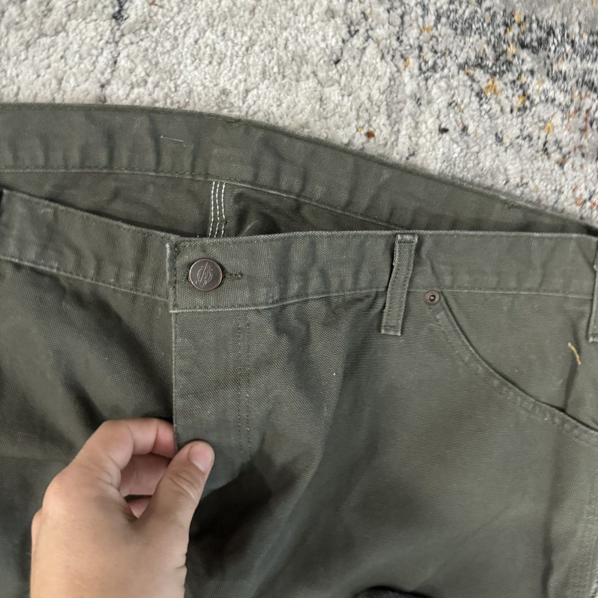 Dickies × Vintage Vintage y2k Essential dickies wide leg carpenter olive green Size US 40 / EU 56 - 4 Thumbnail