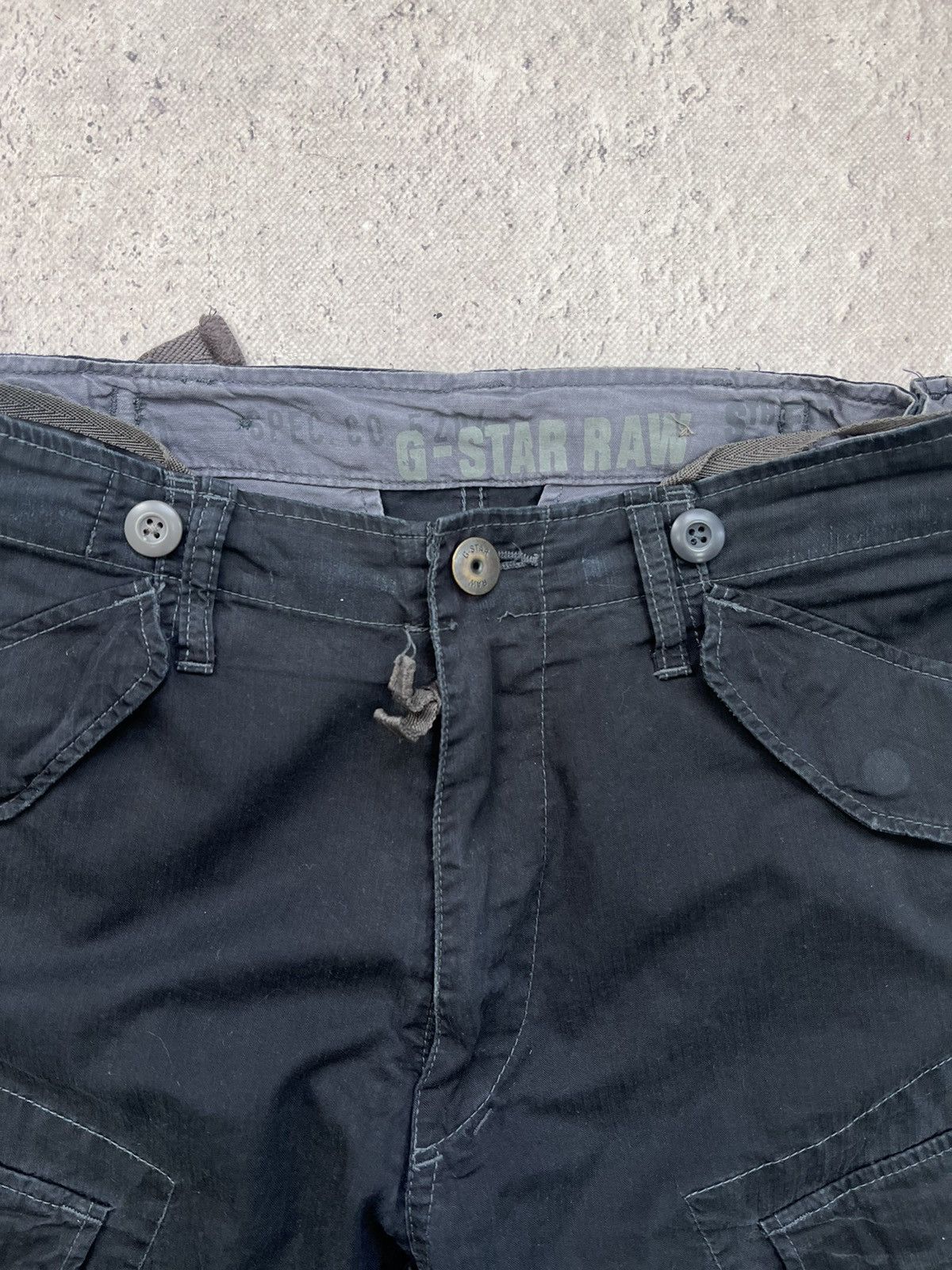 G-Star × Vintage Vintage men's jeans G-star cargo pants size 34 y2k rare Size US 34 / EU 50 - 6 Thumbnail