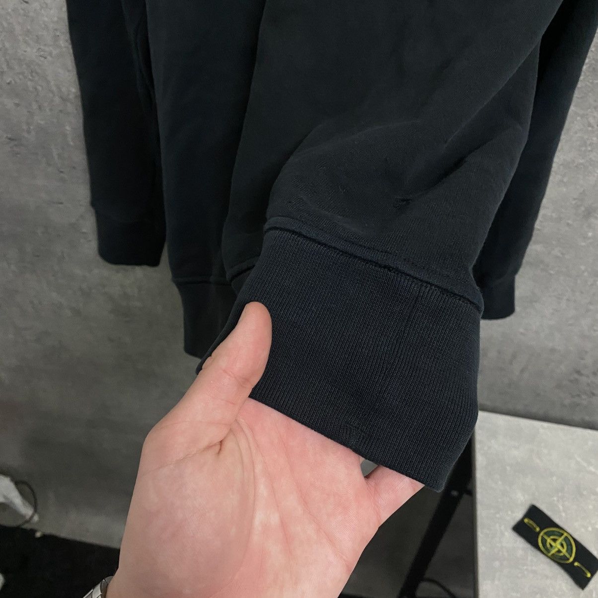 Stone Island Stone Island Sweatshirt Crew Neck Black Sweater Y2K Rare Size US S / EU 44-46 / 1 - 10 Thumbnail