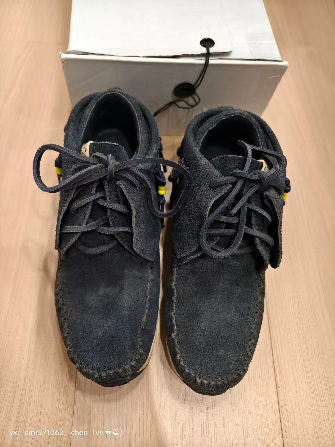 Visvim VISVIM 19SS FBT Low Top NAVY 8 Ethnic Bead Tassel Size US 8 / EU 41 - 1 Thumbnail