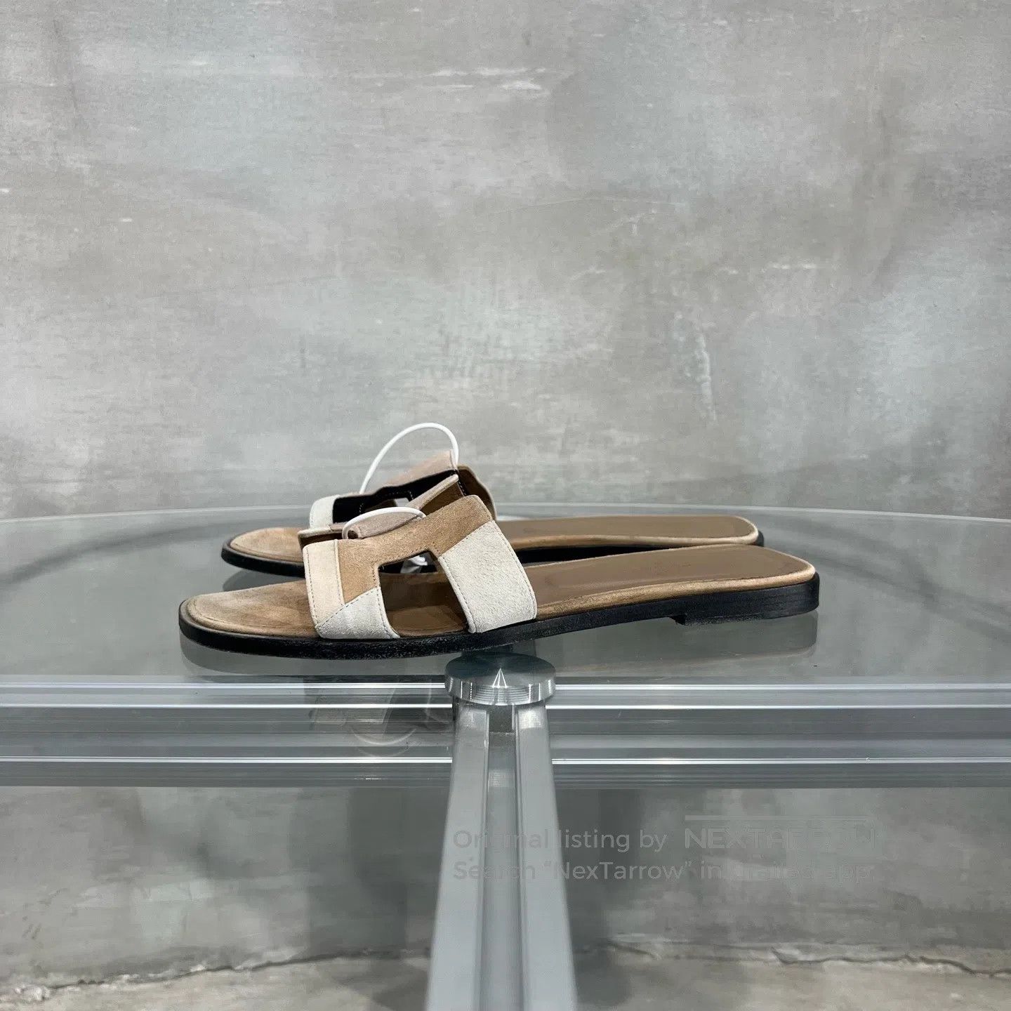 Hermes Hermes brown slide sandals Size US 8.5 / IT 38.5 - 3 Thumbnail