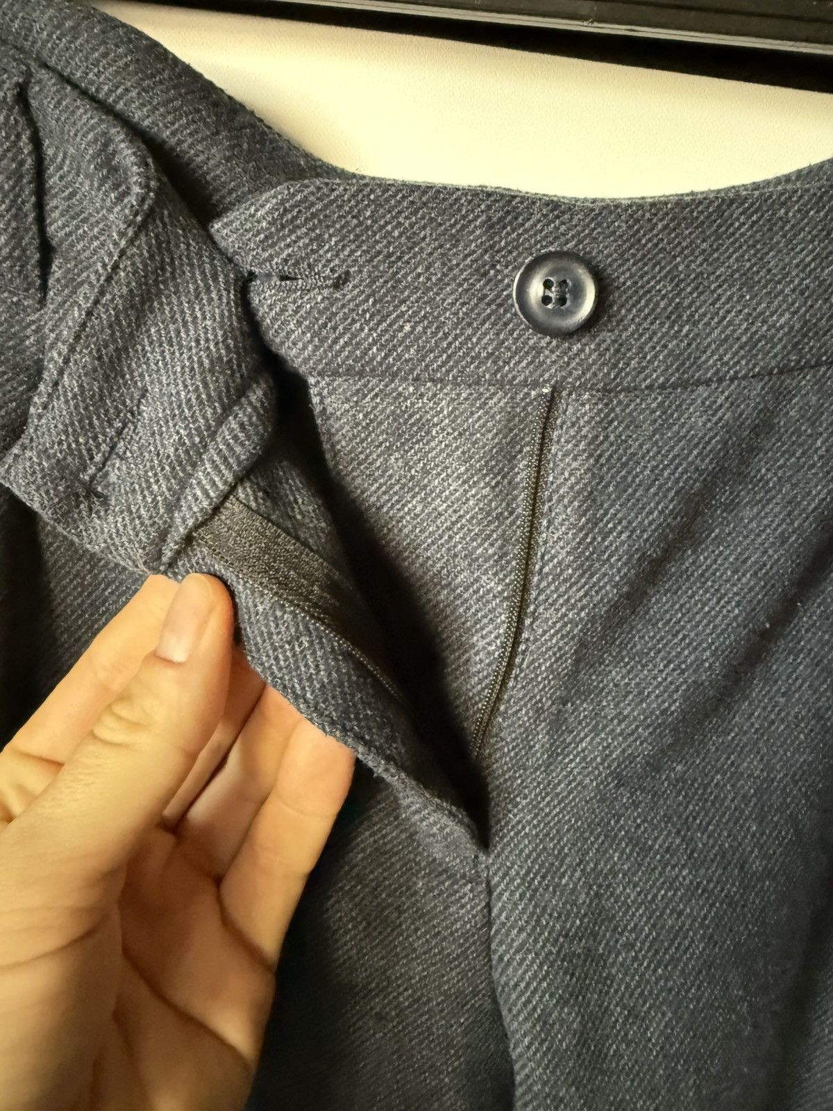 Armani Armani Wool Trousers Size US 33 - 3 Thumbnail
