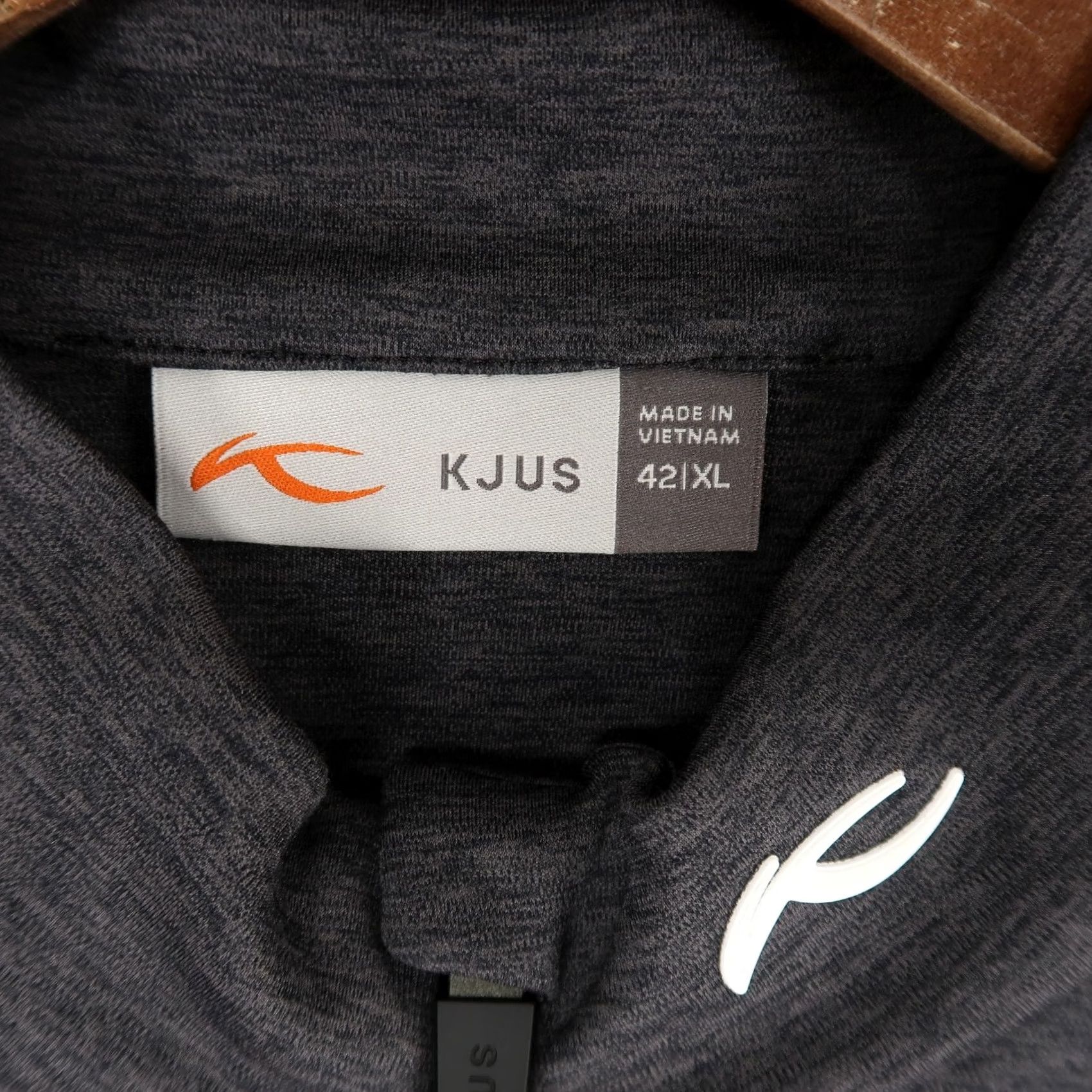 KJUS Kjus Marlene Full Zip Jacket Womens XL Gray Black Golf Outdoor Athletic Stretch Track Jacket High Performance Size XL / US 12-14 / IT 48-50 - 7 Thumbnail