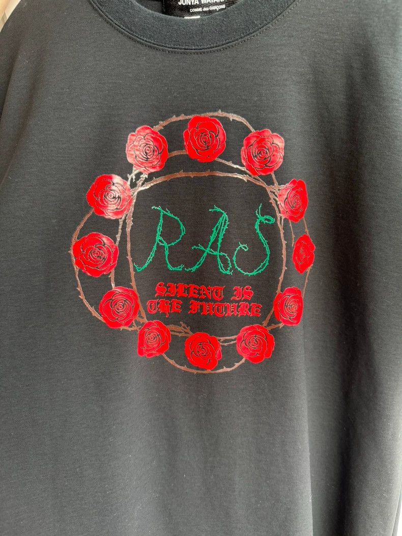 Junya Watanabe Junya Watanabe Rose men's and women's T-shirt short sleeve Size M / US 6-8 / IT 42-44 - 2 Thumbnail