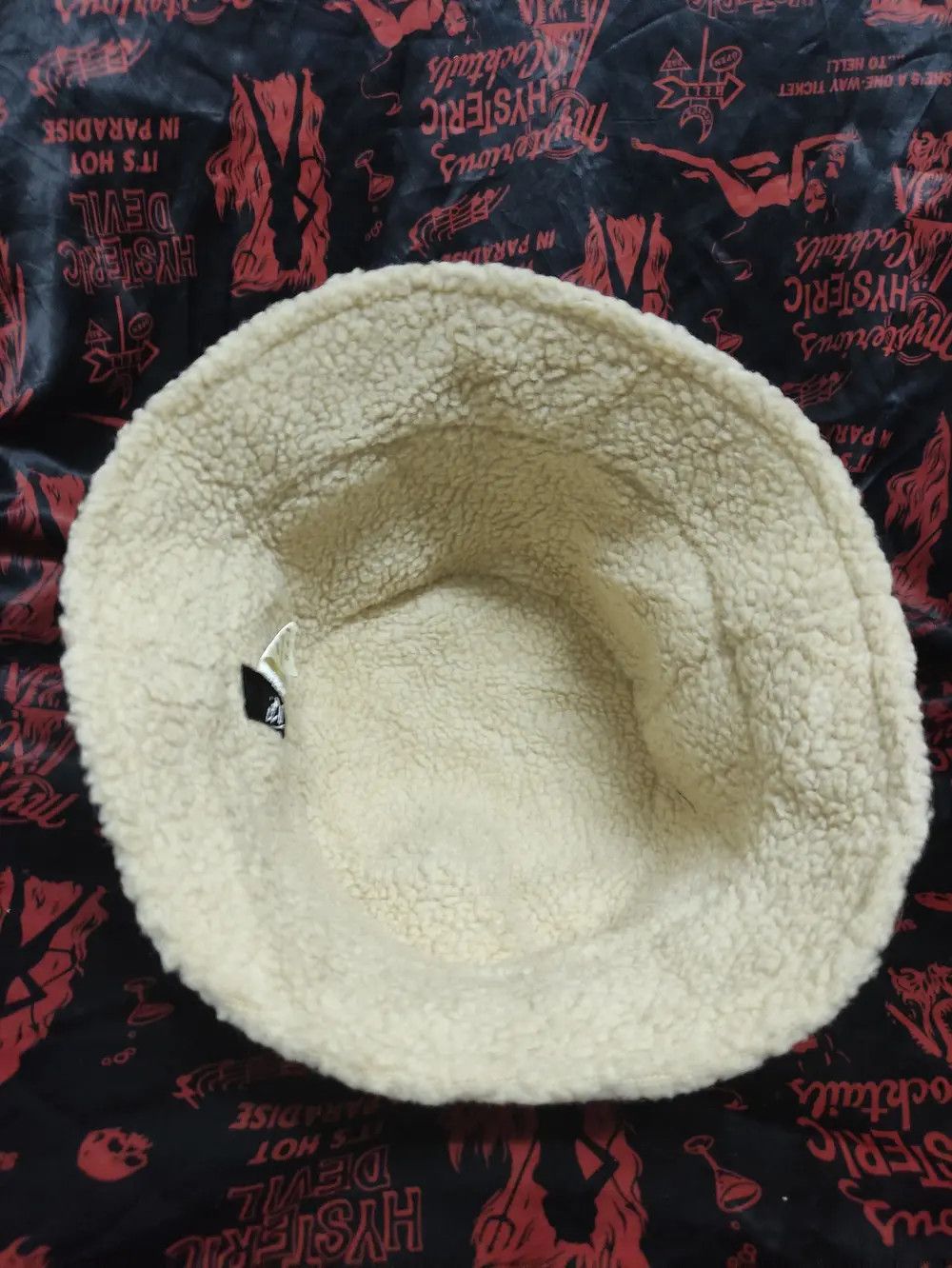 Japanese Brand × Vintage VINTAGE it's SHEARLING SHERPA BUCKET HAT Size ONE SIZE - 5 Thumbnail