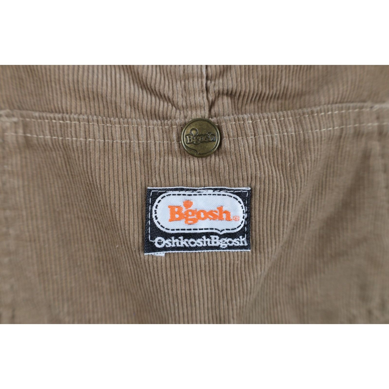 Oshkosh Vintage 70s Oshkosh B'Gosh Corduroy Overalls Bibs Size M / US 6-8 / IT 42-44 - 5 Thumbnail