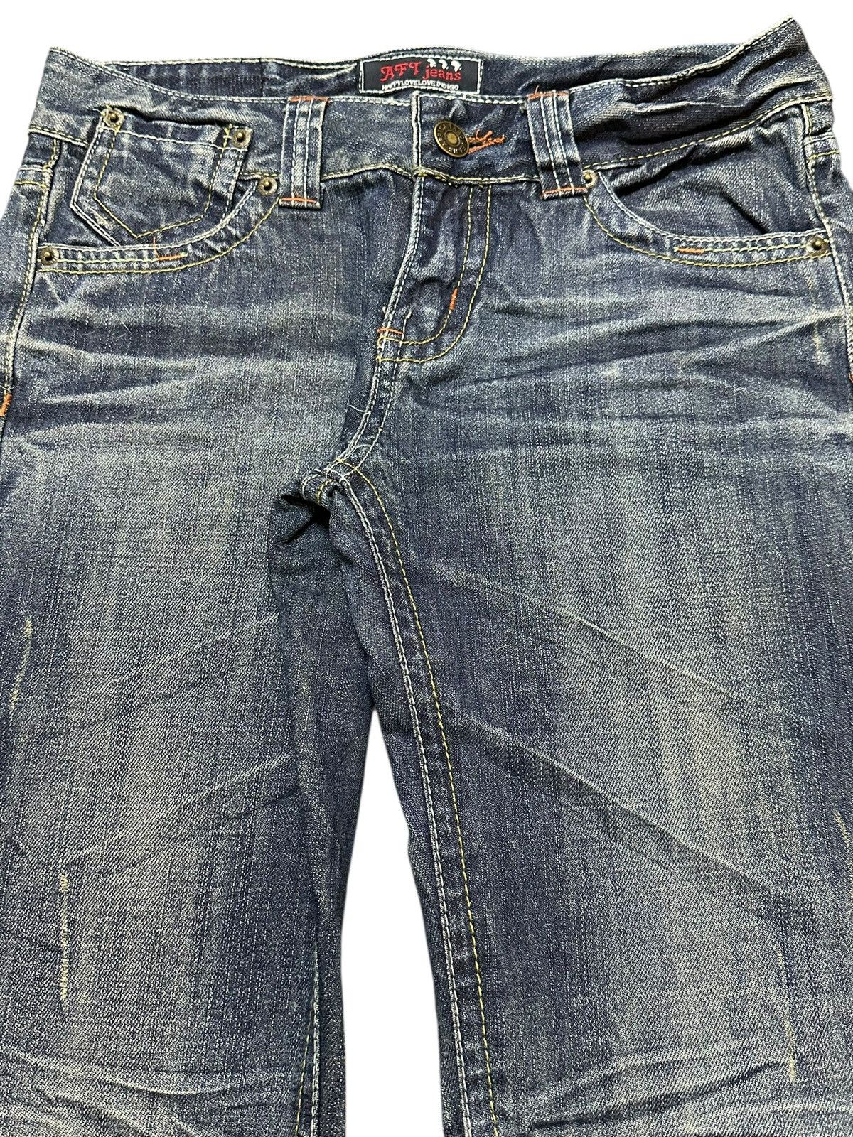 Japanese Brand Vintage Japanese Brand Blue Faded Wash Bootcut Style Jeans Size US 30 / EU 46 - 4 Thumbnail