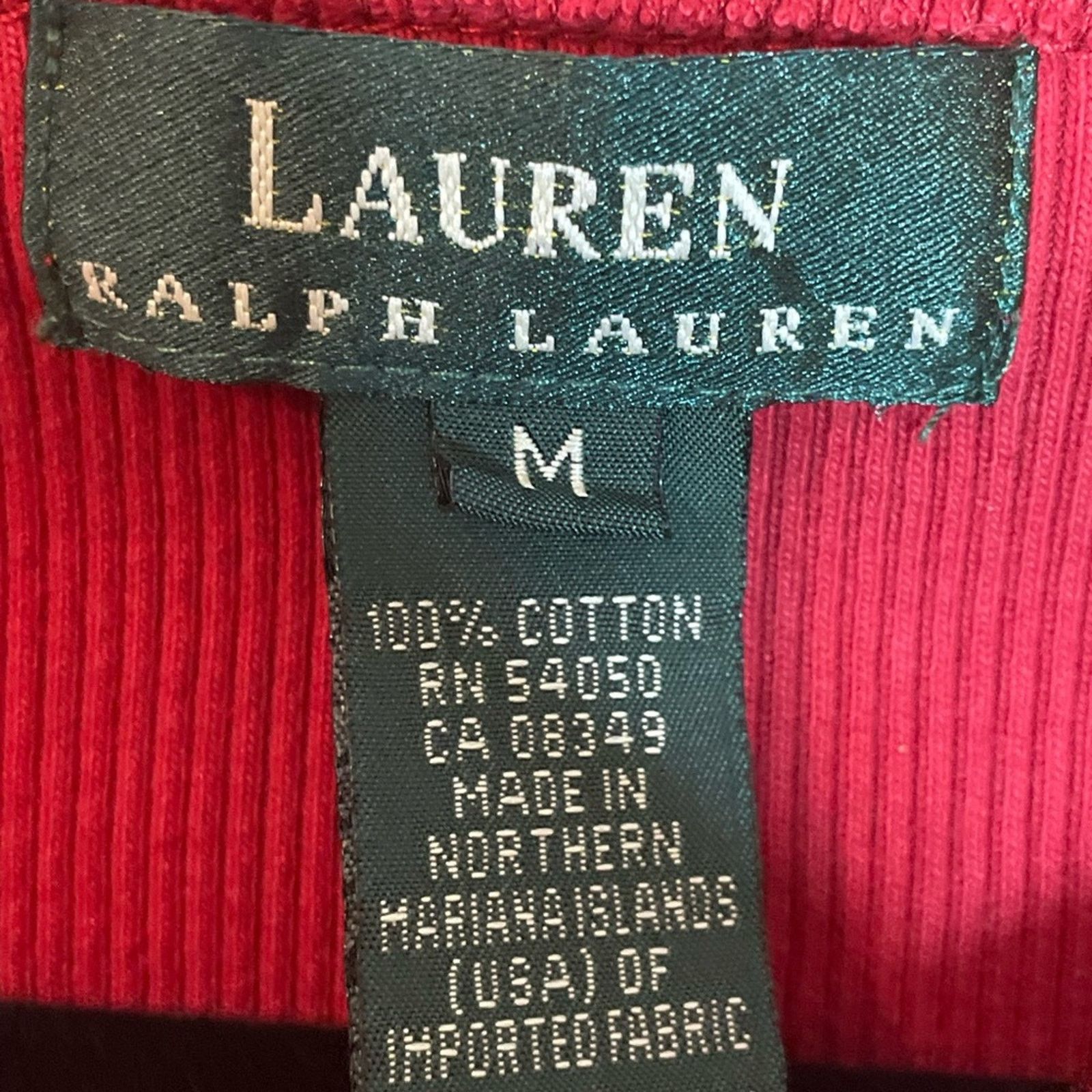 Ralph Lauren Vintage Ralph Lauren Cotton Ribbed Pocket T-Shirt Size M Size M / US 6-8 / IT 42-44 - 4 Thumbnail