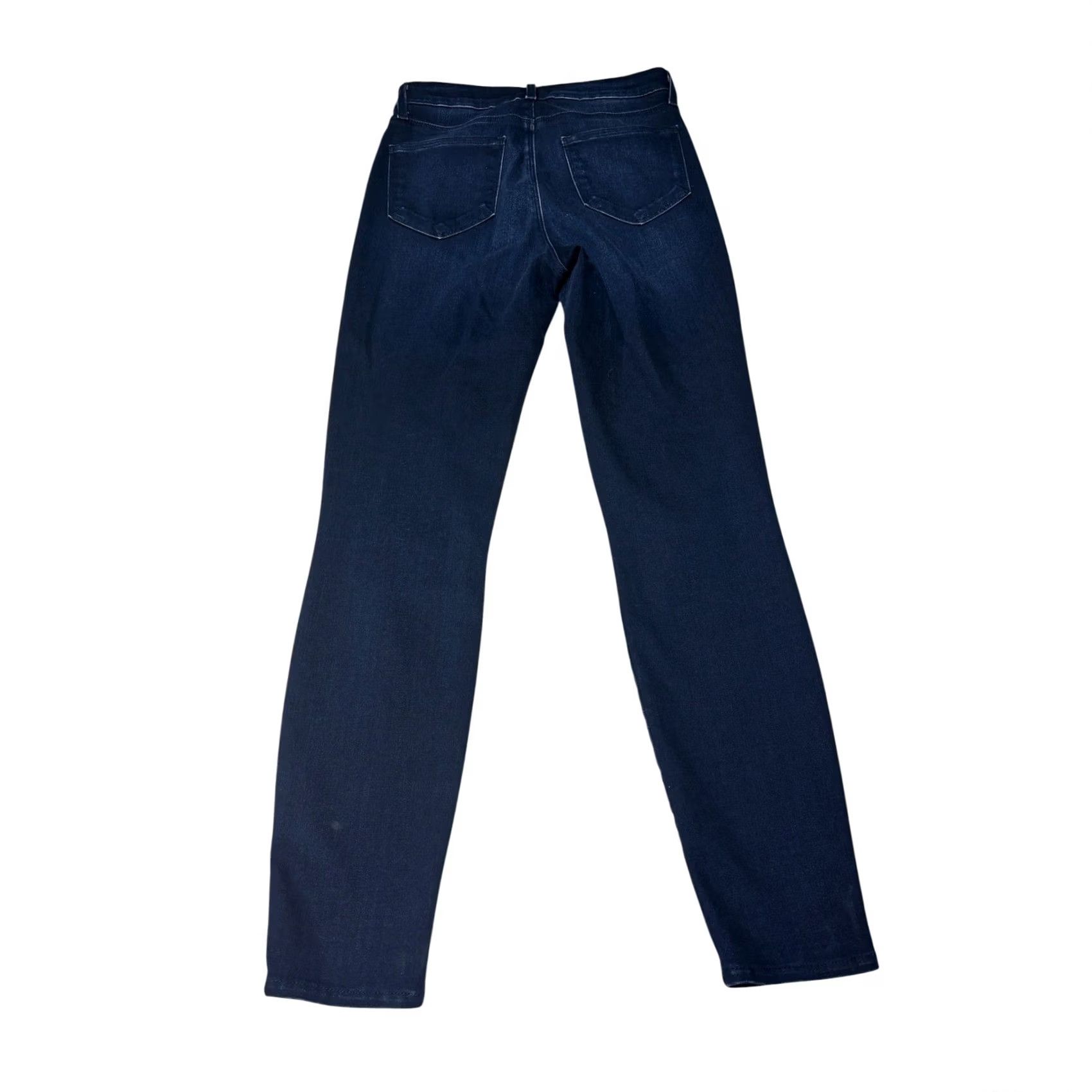 L'AGENCE L'AGENCE Margot Skinny Jeans High Rise Stretch Indigo Marino Womens 27X27 USA Size 27" / US 4 / IT 40 - 5 Thumbnail