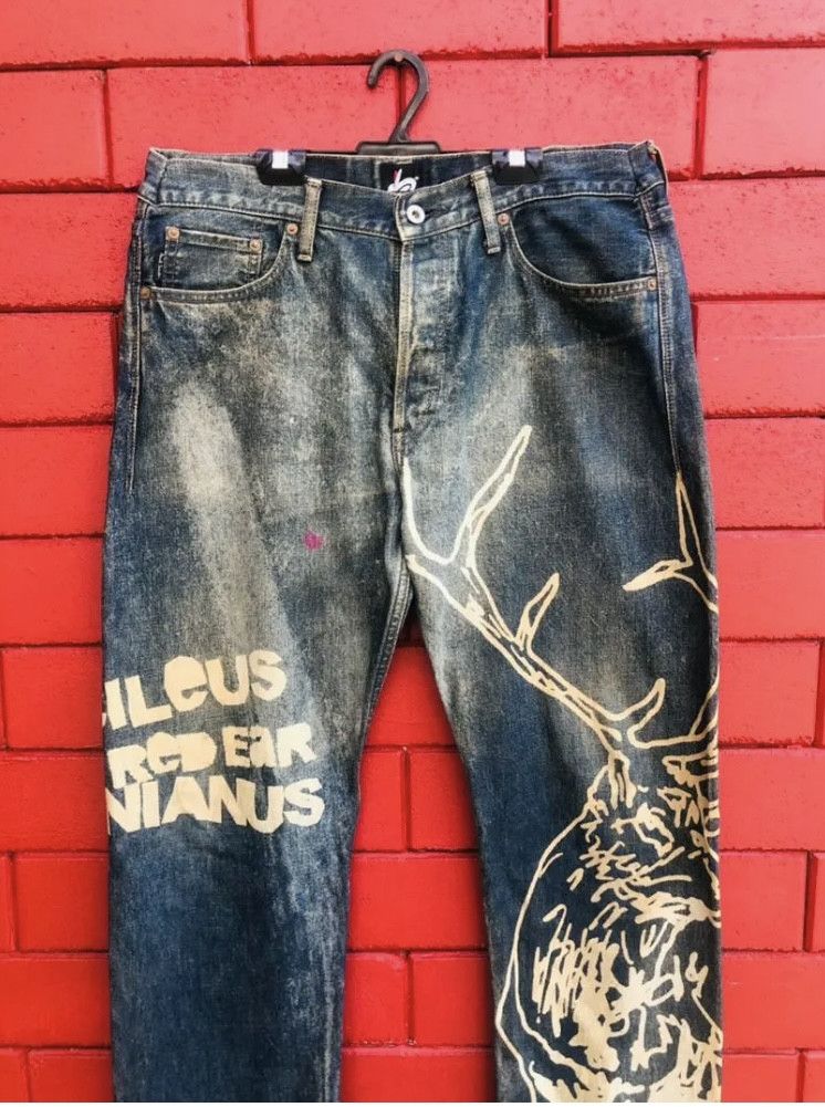 Paul Smith Vintage Paul Smith Japanese Fashion Style Denim Size US 33 - 3 Thumbnail