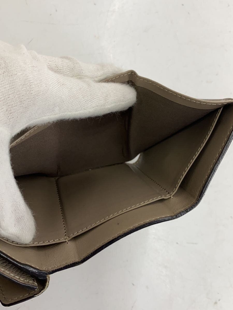 Fendi Fendi Leather Tri-Fold Wallet Beige Size ONE SIZE - 5 Thumbnail