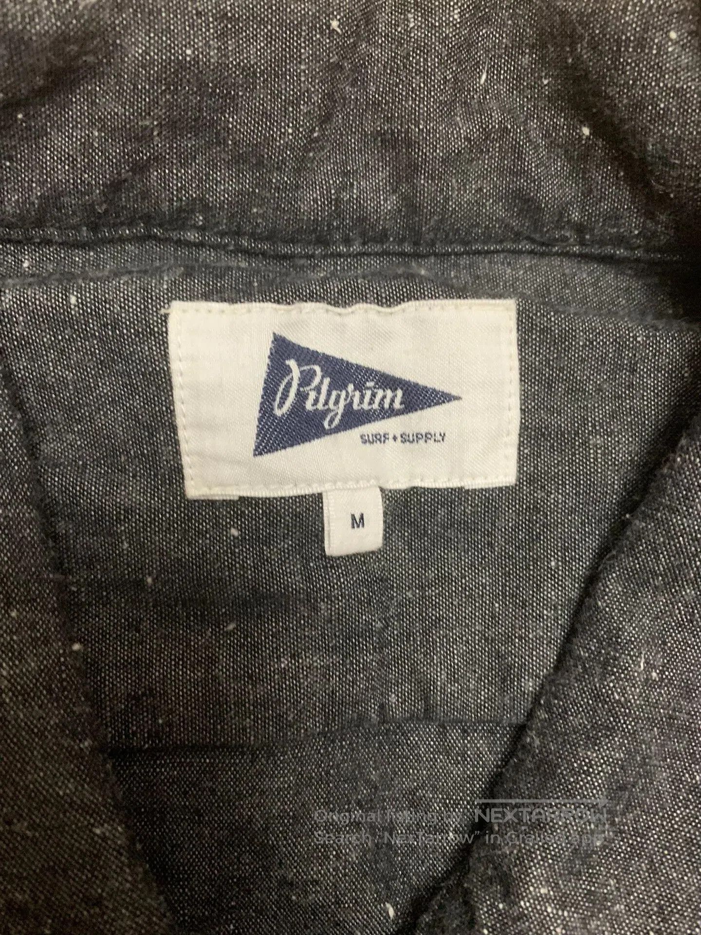 Japanese Brand pilgrim ivan long sleeve shirt. Size US M / EU 48-50 / 2 - 5 Thumbnail