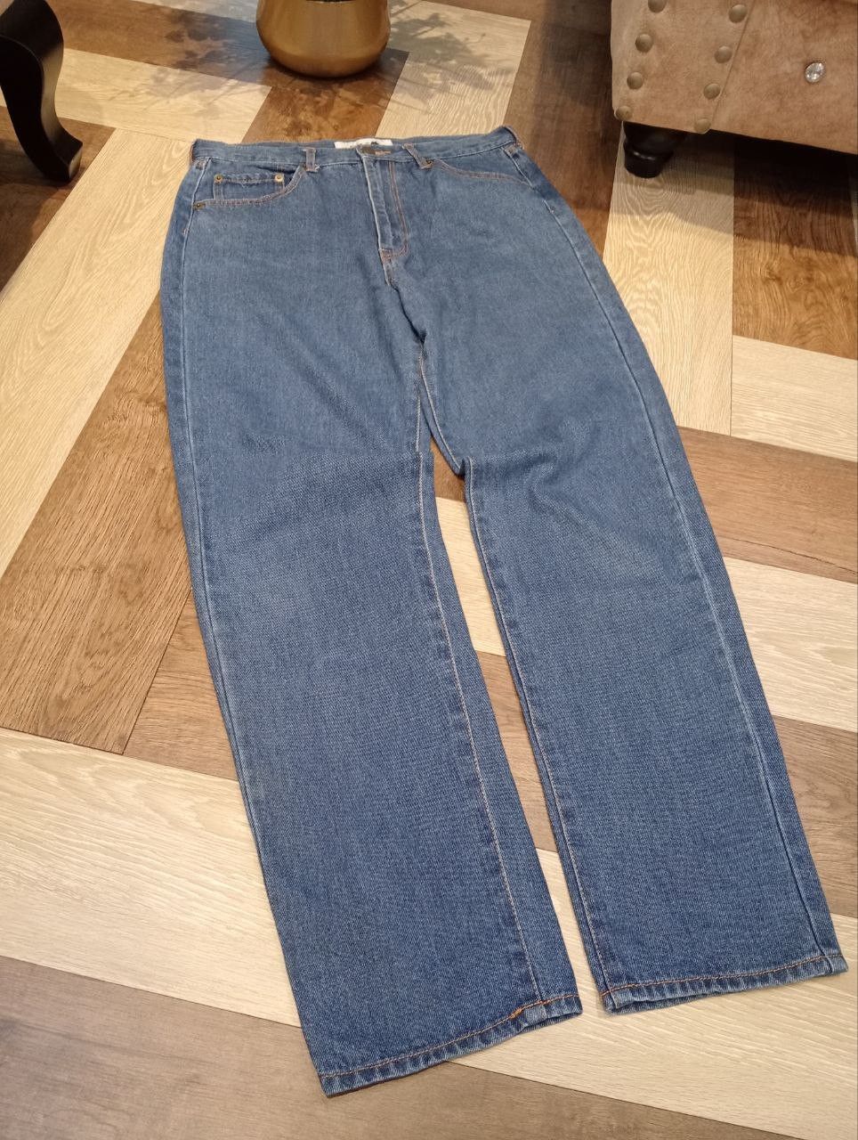 Ne-Net VINTAGE NE-NET ISSEY MIYAKE BLUE DENIM PANTS Size 32" / US 10 / IT 46 - 3 Thumbnail