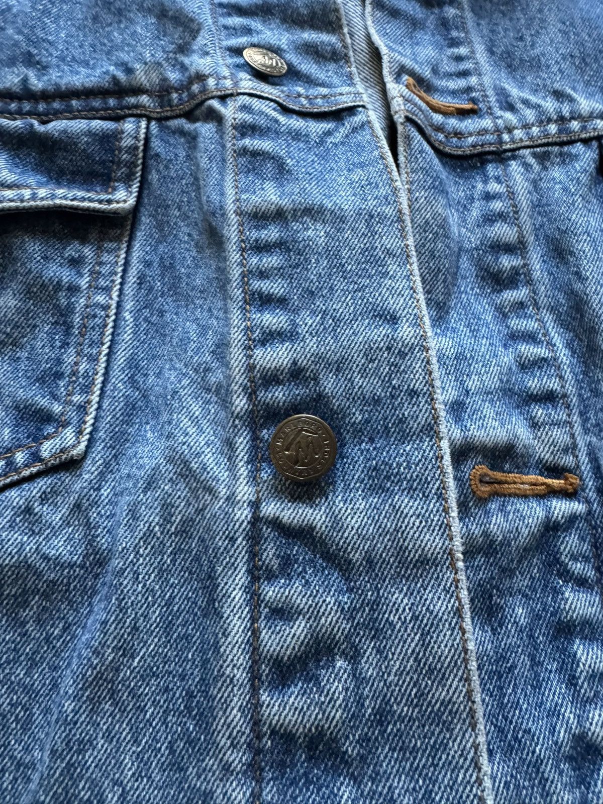 Marlboro × Vintage Marlboro denim jacket vintage USA western style Size US L / EU 52-54 / 3 - 5 Thumbnail
