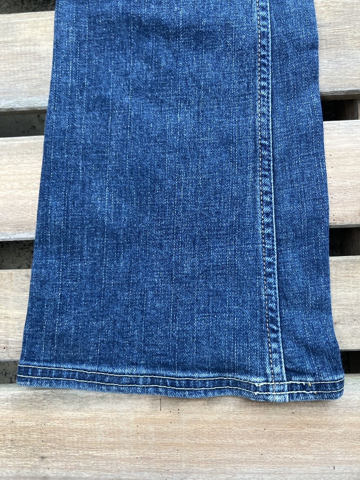 Johnbull Johnbull Blue Japan Flare Jeans Size 28" / US 6 / IT 42 - 4 Thumbnail