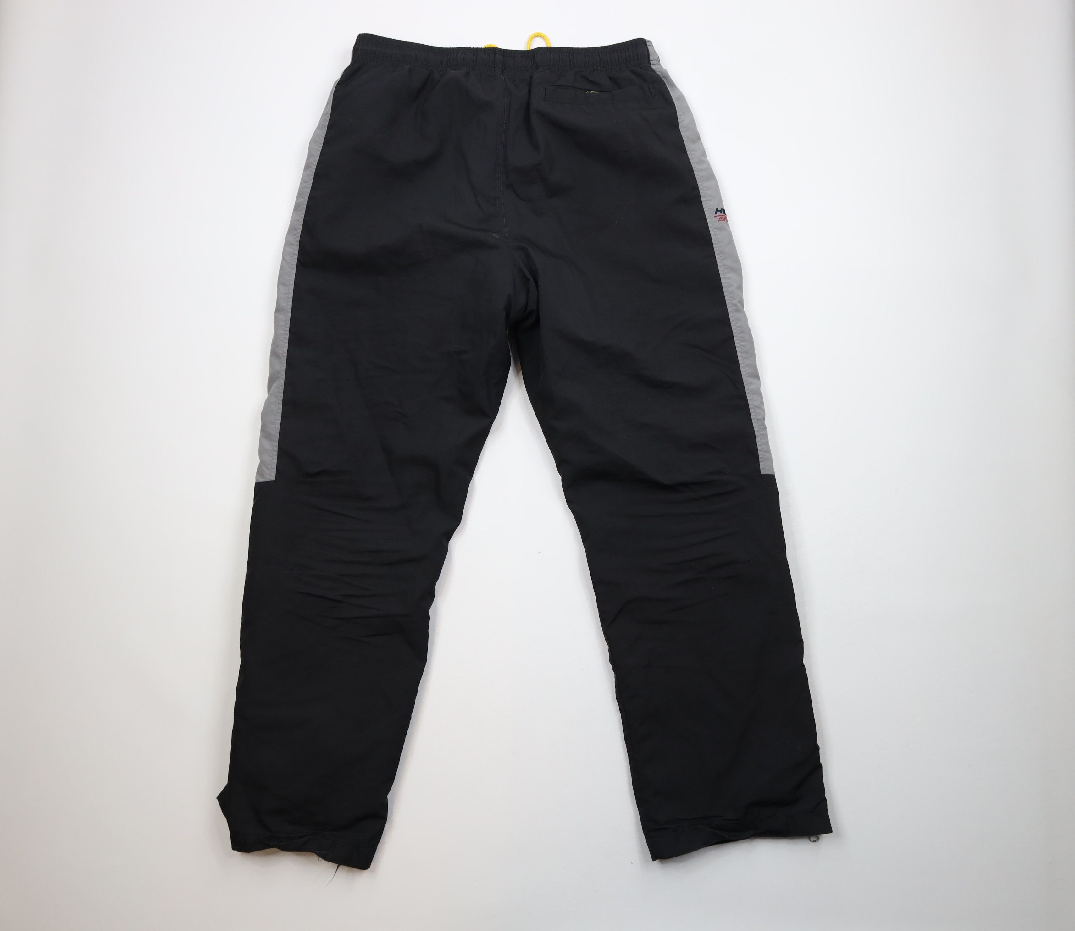 Tommy Hilfiger × Vintage Vintage 90s Tommy Hilfiger Out Lined Wide Leg Pants Black Size US 36 / EU 52 - 12 Thumbnail