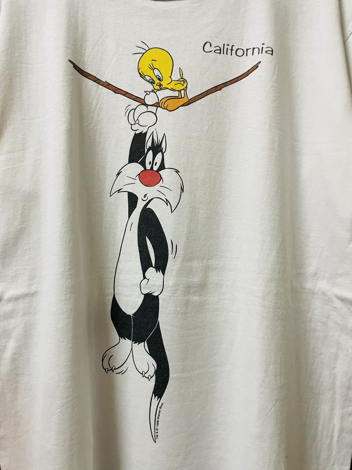 Warner Bros VINTAGE LOONEY TUNES CARLIFORNIA 90s SHIRTS Size US L / EU 52-54 / 3 - 3 Thumbnail