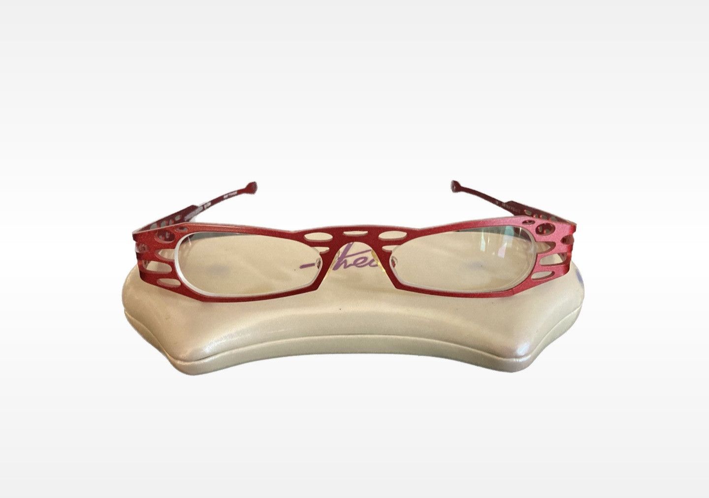 Other Theo by Chis. Broich "Rana" Eyeglasses Frame Pure Titanium Size ONE SIZE - 8 Thumbnail