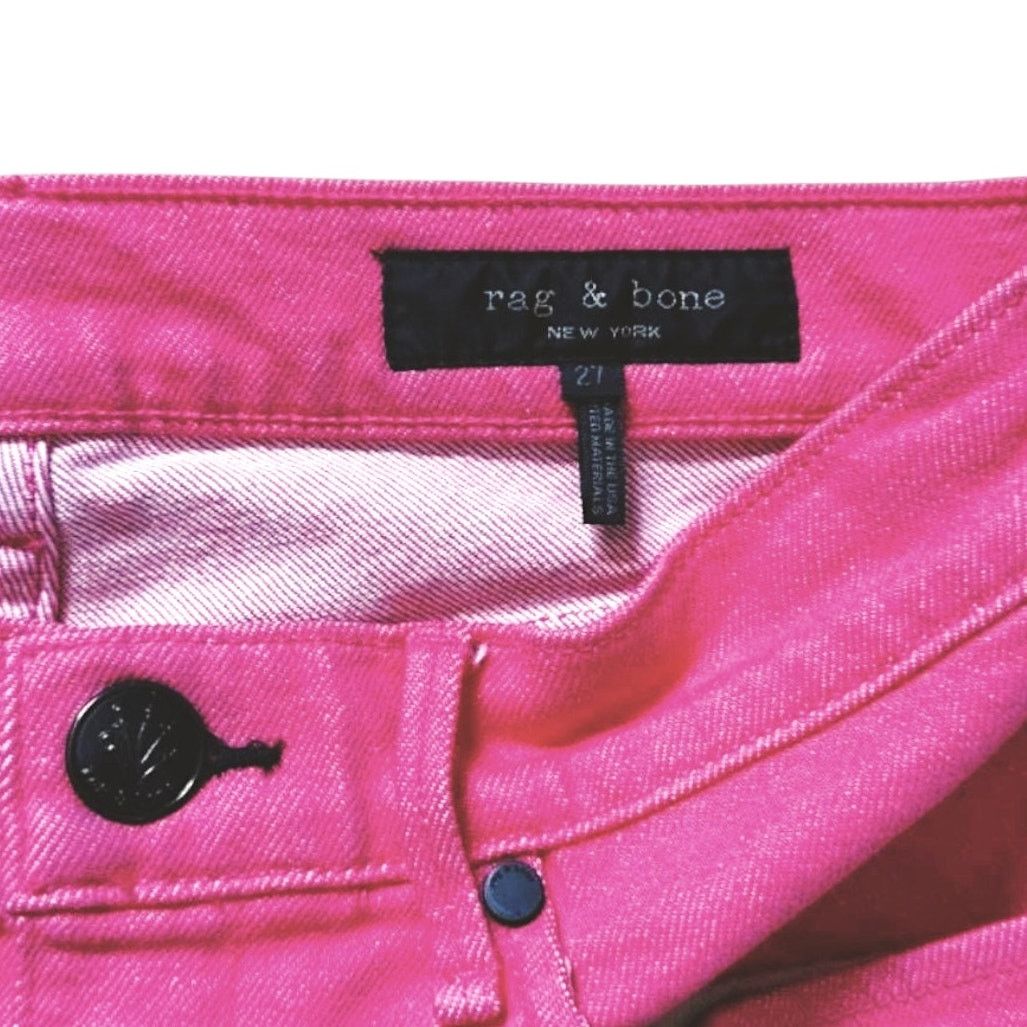 Rag & Bone Rag and Bone Pink Jeans | Size 27 Size 27" / US 4 / IT 40 - 4 Thumbnail