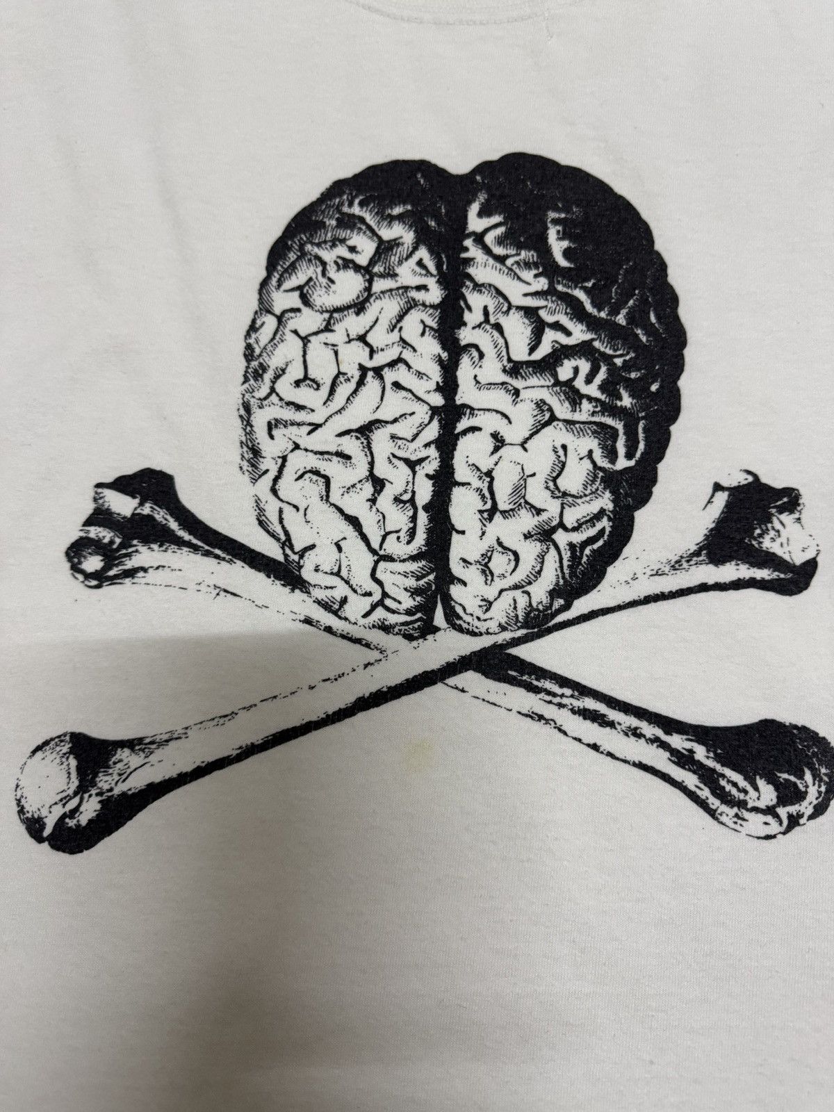Undercover Vintage 1999 Undercover Brain Cross Bones Tee Size US L / EU 52-54 / 3 - 8 Thumbnail
