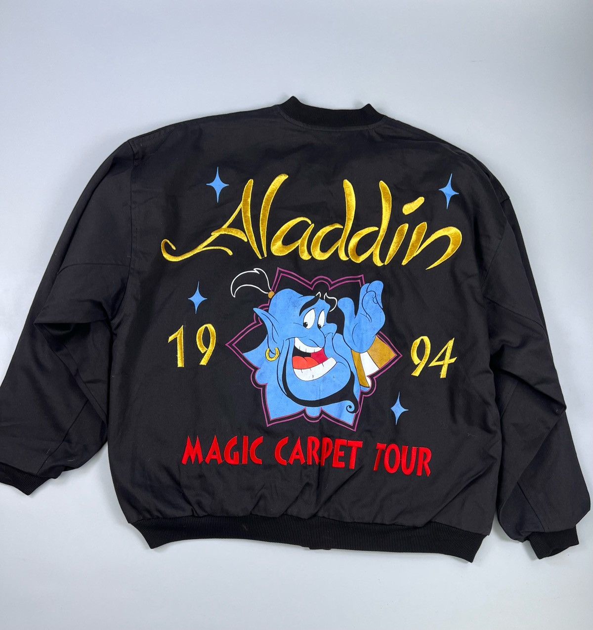 Disney Aladdin 1994 Magic Carpet Tour Vintage Bomber Jacket Size US S / EU 44-46 / 1 - 1 Thumbnail