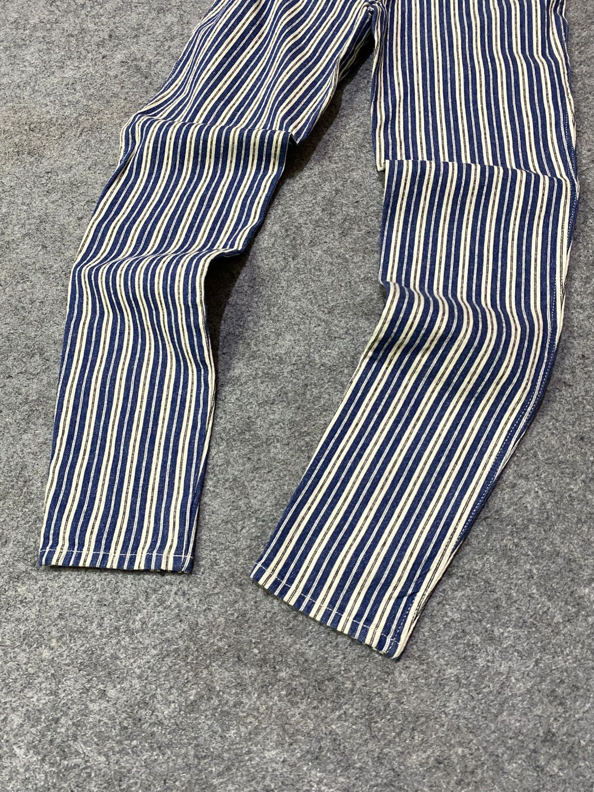 Moschino Vintage Moschino Italy Stripe Flare Jeans Size 23" - 11 Thumbnail